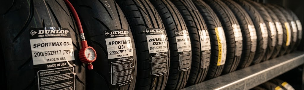 DUNLOP LOGO BACKGROUND