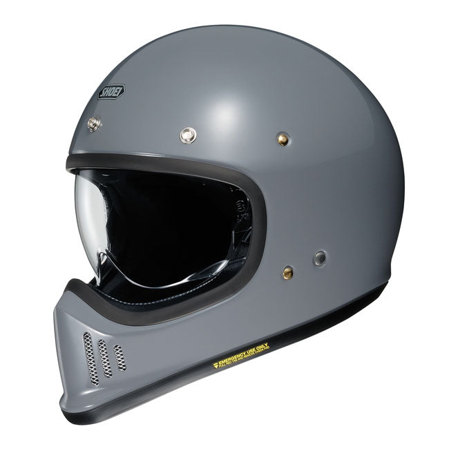 Shoei Ex-Zero Basalt Motorcycle Helmet - Grey