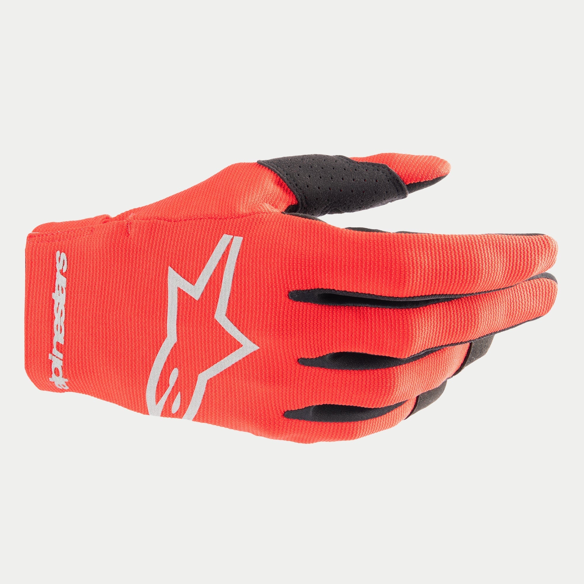 Alpinestars 2024 Radar Gloves - Mars Red Silver