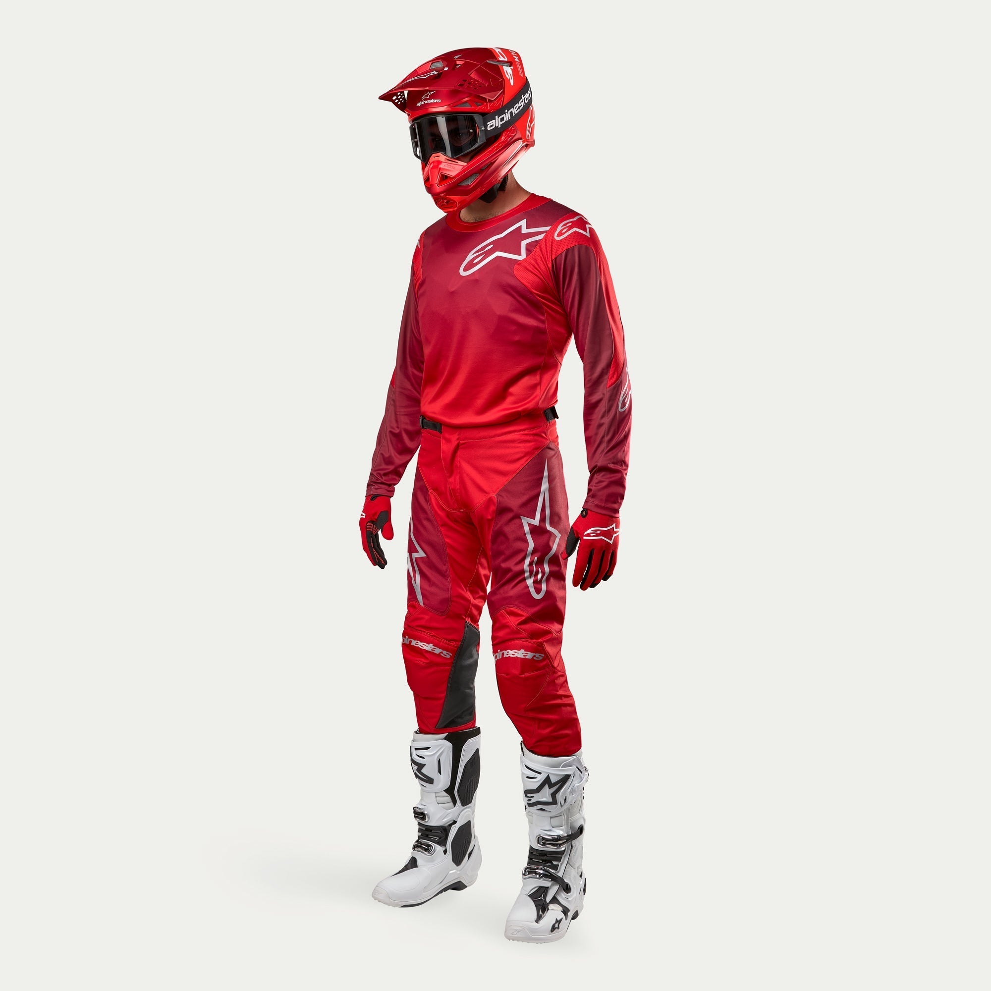 Alpinestars 2024 Racer Hoen Pants - Mars Red Burgundy