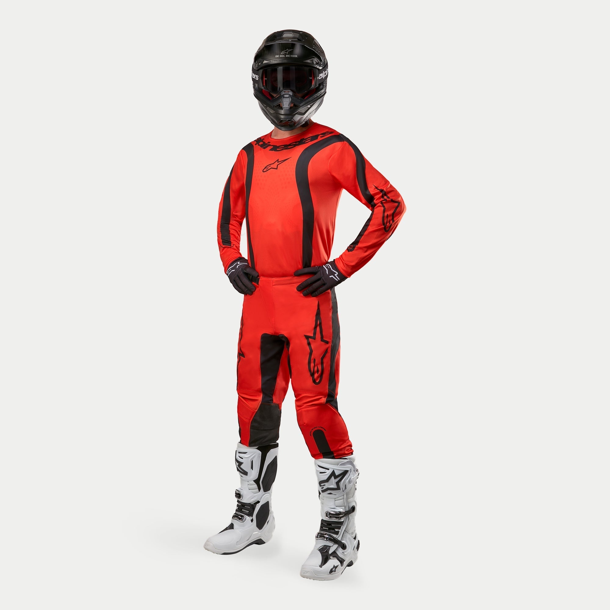 Alpinestars 2024 Fluid Lurv Pants - Hot Orange Black