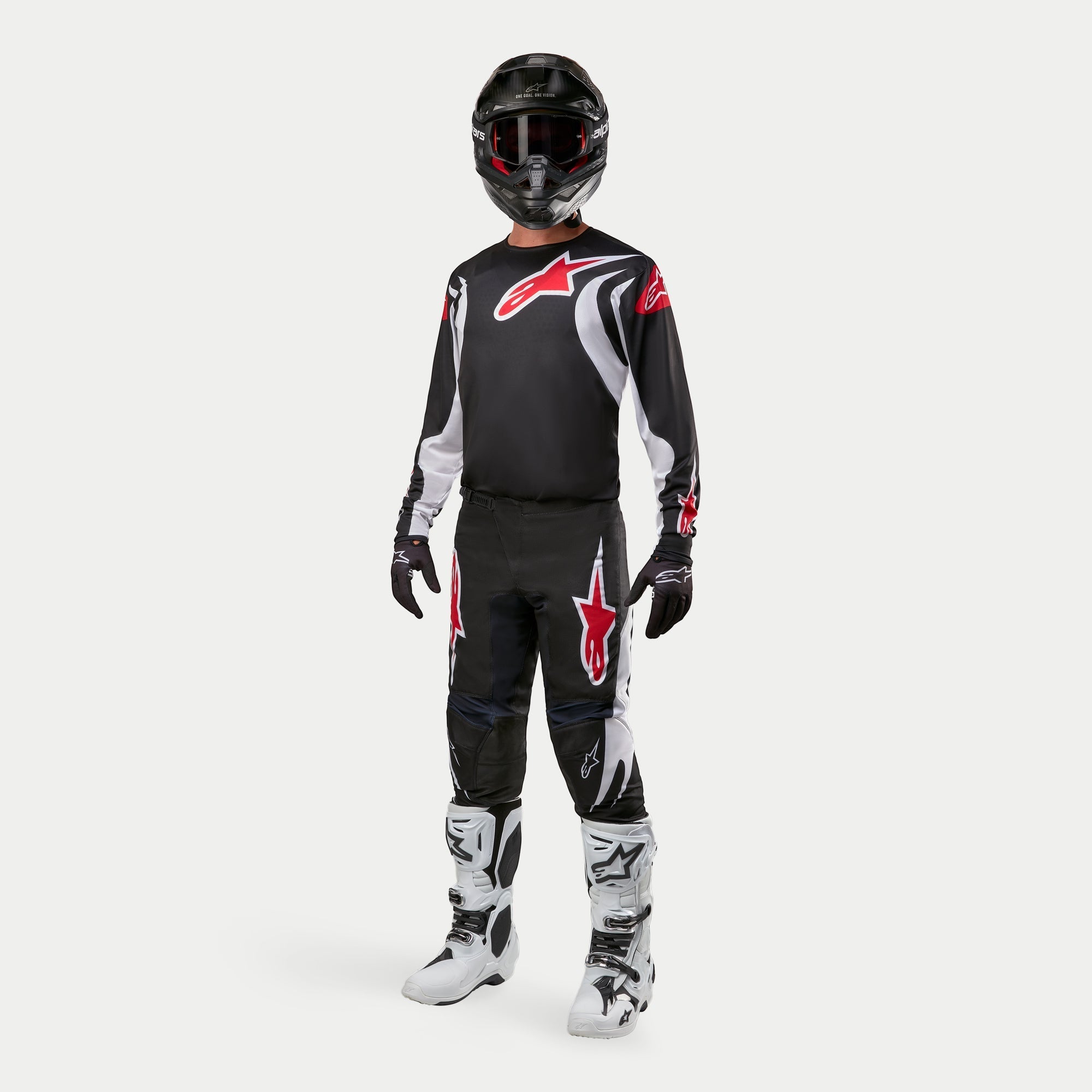 Alpinestars 2024 Fluid Lucent Pants - Black White