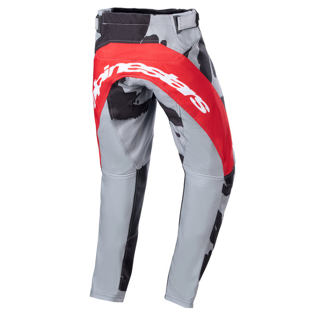 Alpinestars 2023 Youth Racer Tactical Pants - Cast Gray Camo Mars Red