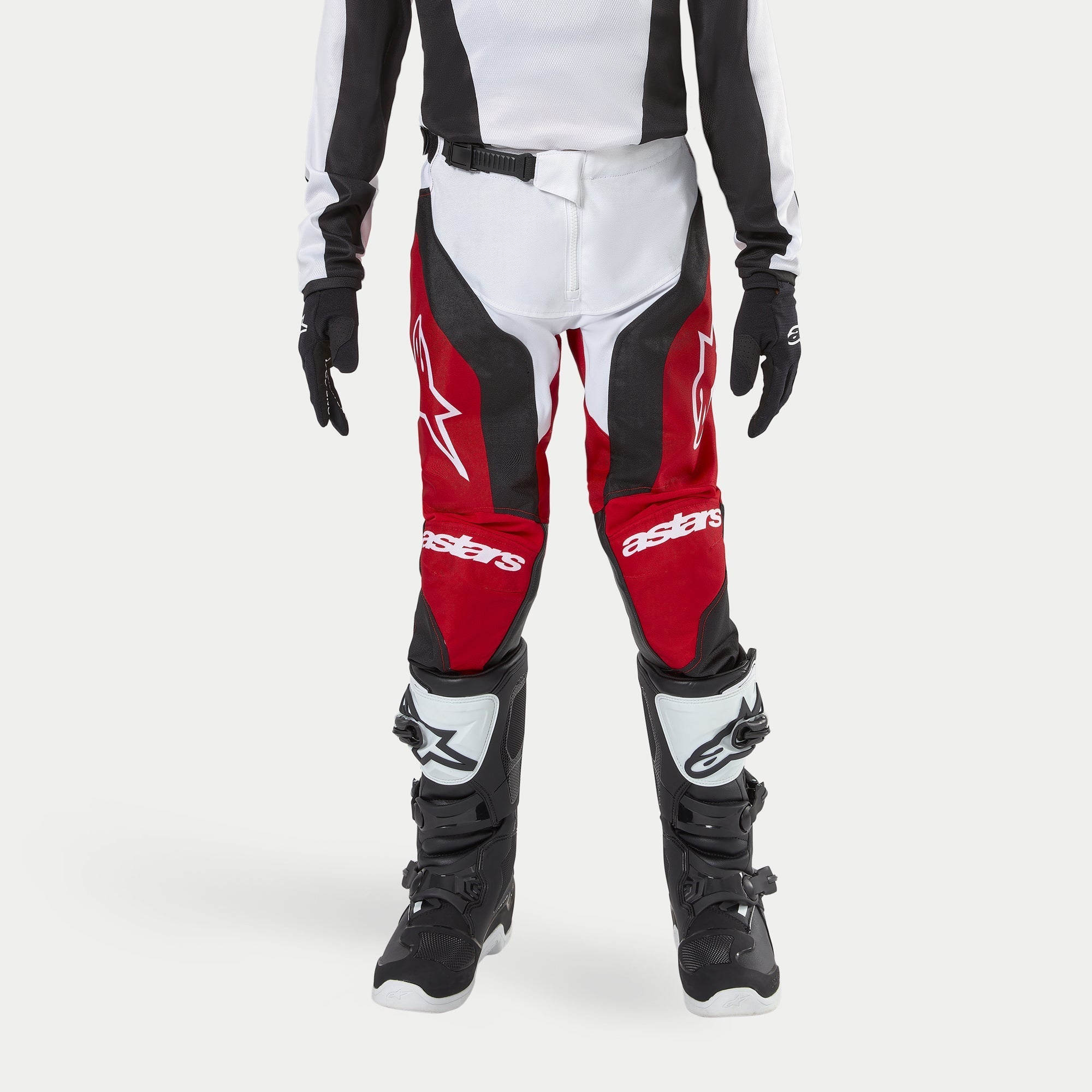 Alpinestars 2024 Youth Racer Ocuri Pants -Mars Red White Black