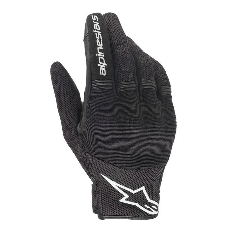 Alpinestars Copper Motorcycle Gloves - Black/White