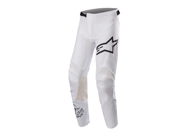 Alpinestars- Dialed- LE- Racer- Motorcycle- Pants- White-Black