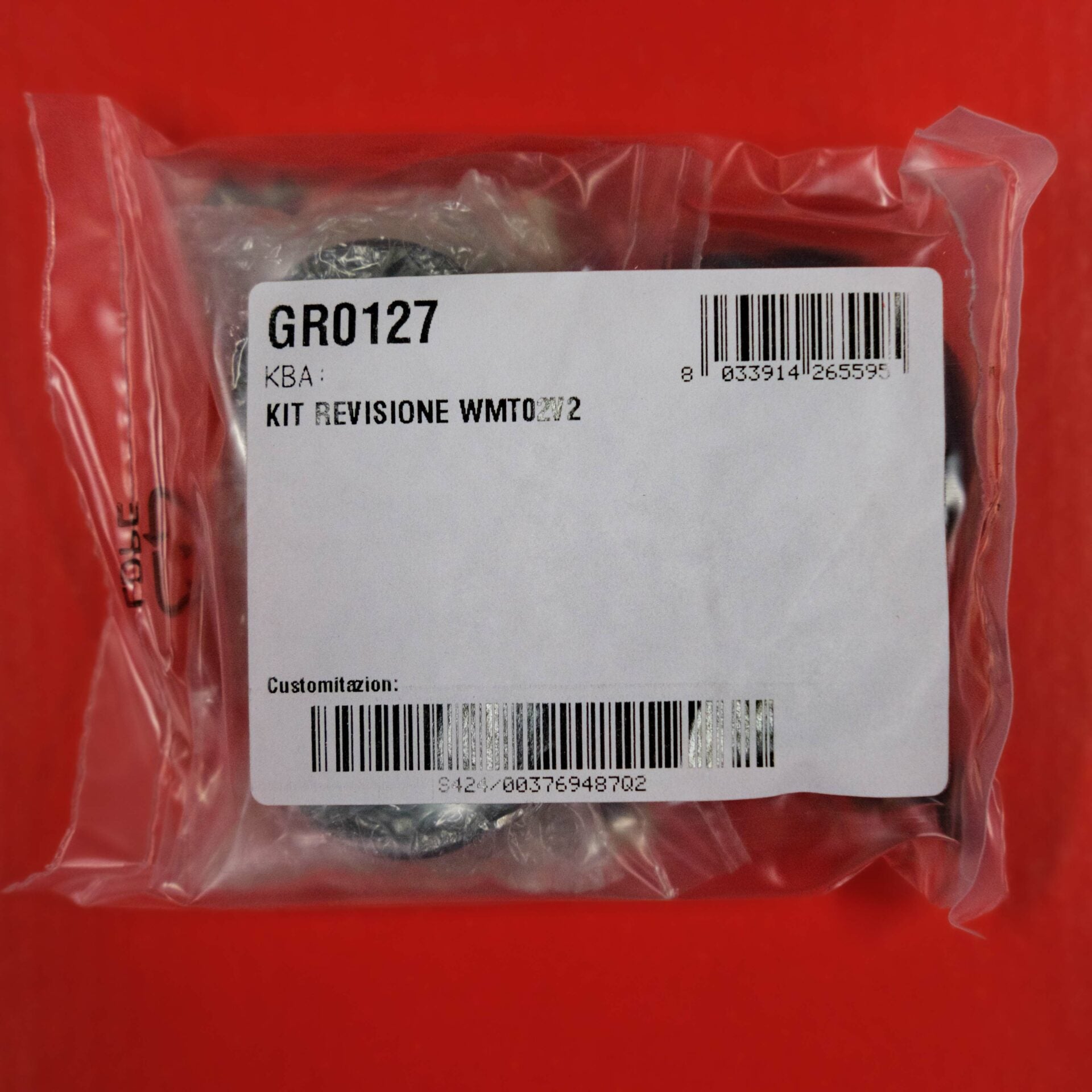 Service Kit for WMT02V2 (black cap ring - piggyback)