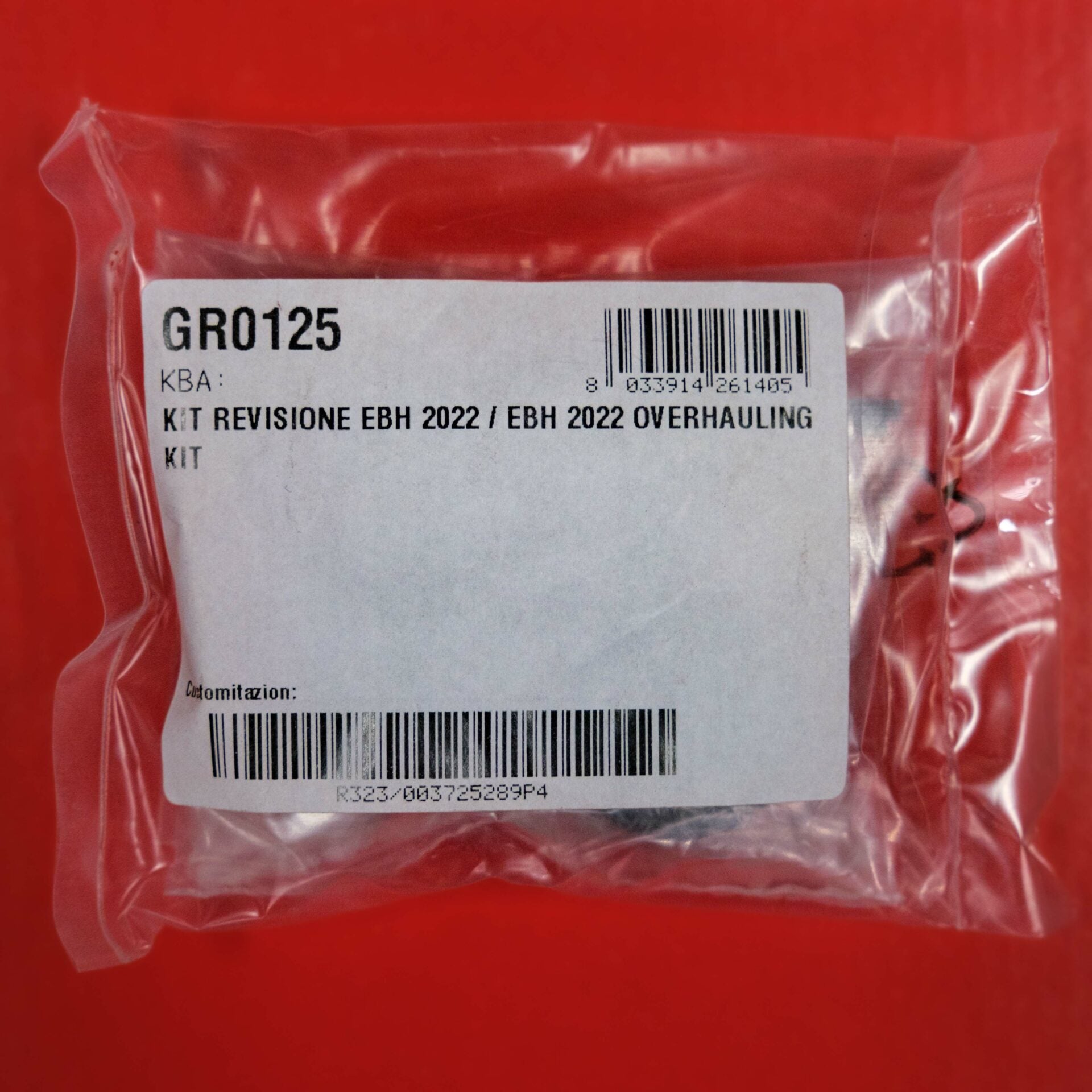 Service Kit for EBH Overhauling (2022 onwards)