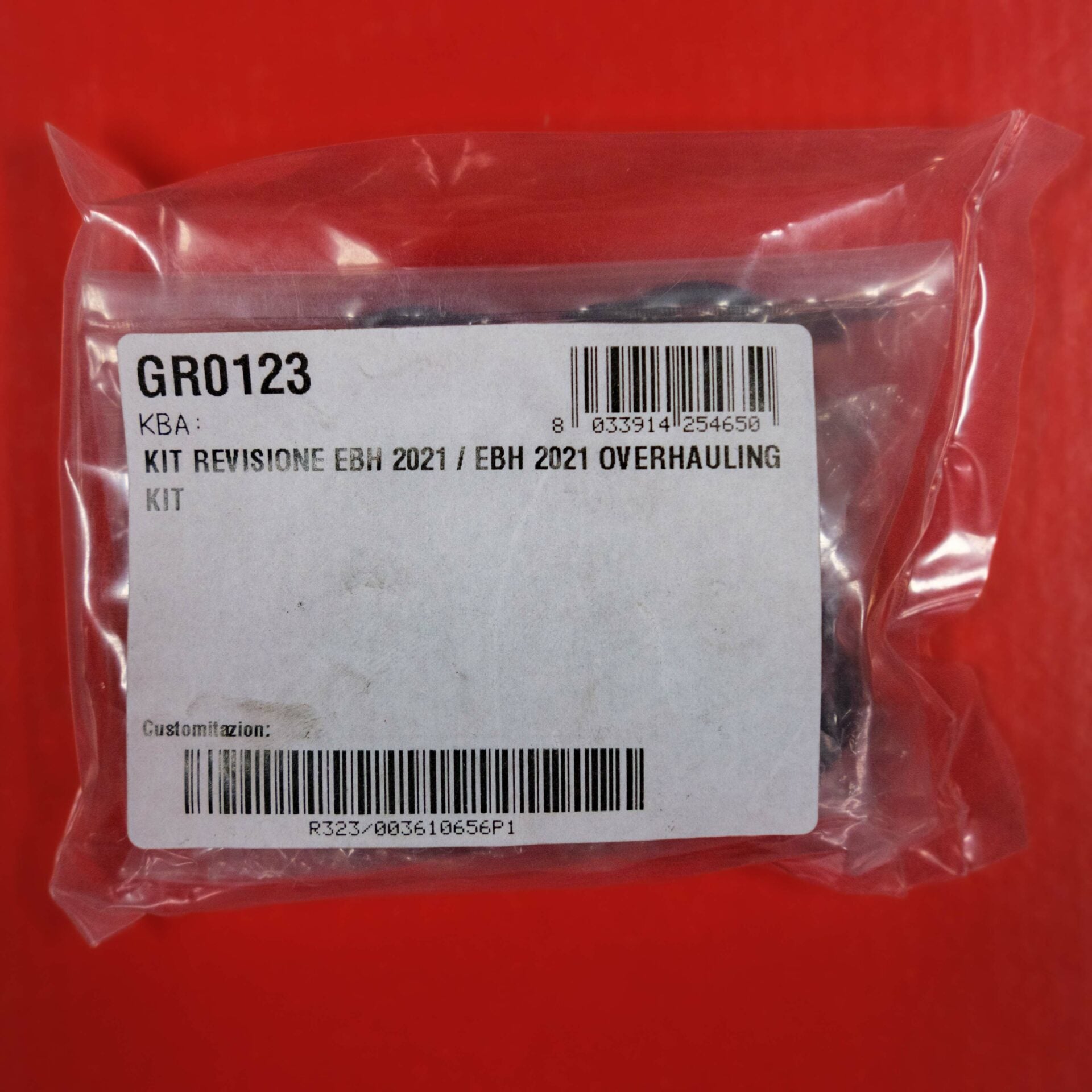 Service Kit for EBH Overhauling (2021)
