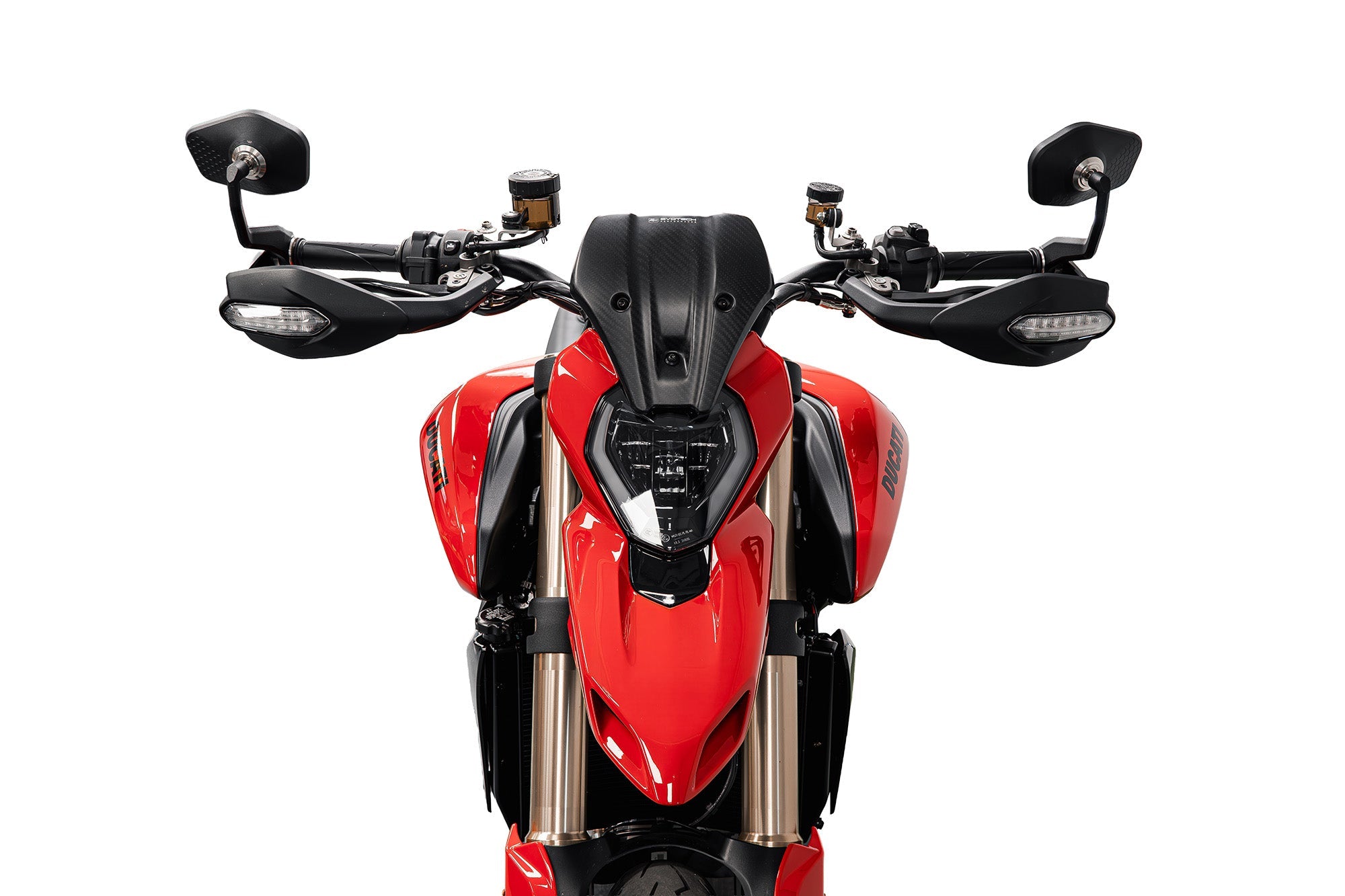 Ducati Hypermotard V2 SP (2026+) Handguard Bar End Mirrors (Sport)