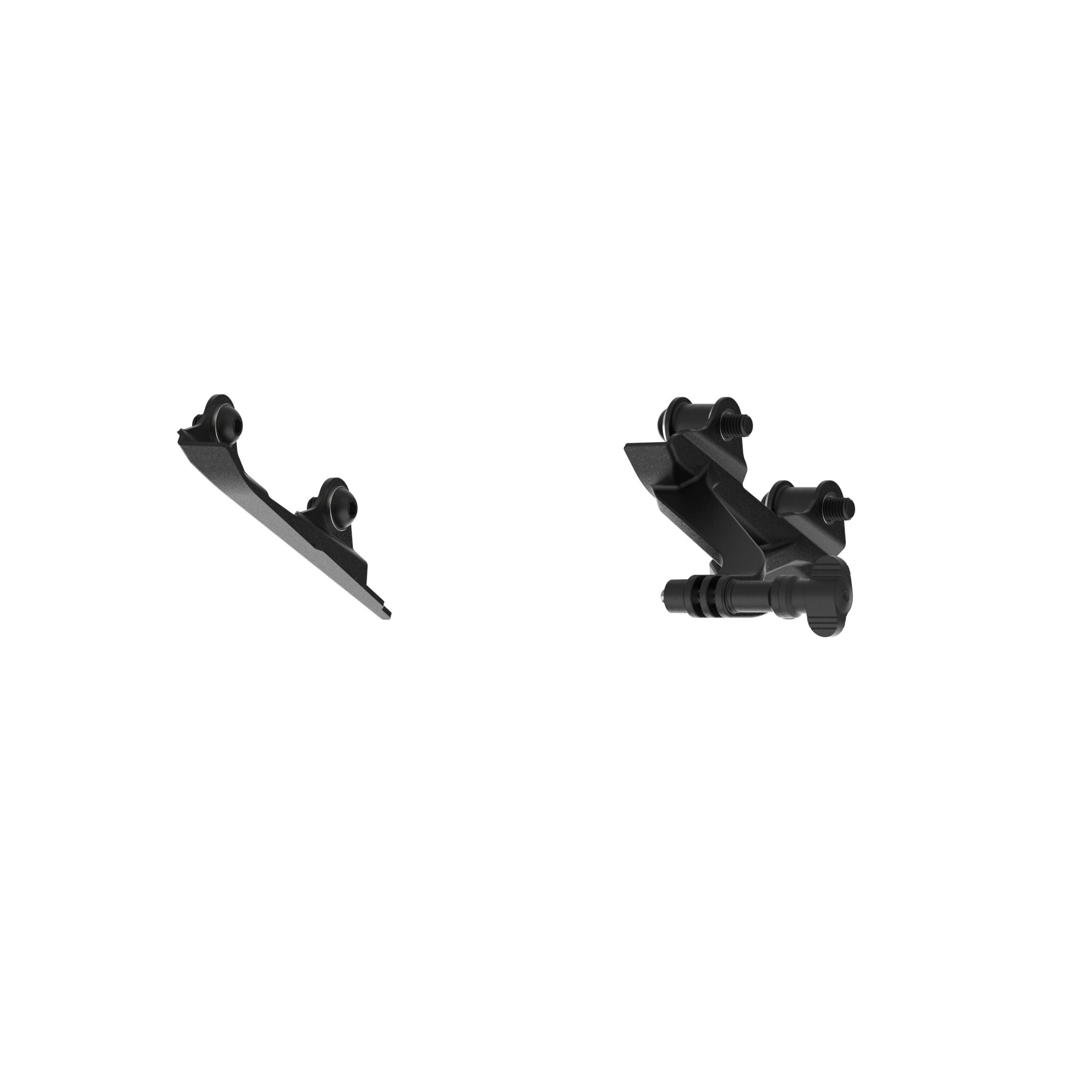 Evotech Footpeg Rear facing Action Camera / Pillion Peg Cover Mount (Right-hand Side) - Triumph Street Triple 765 R (2023+)