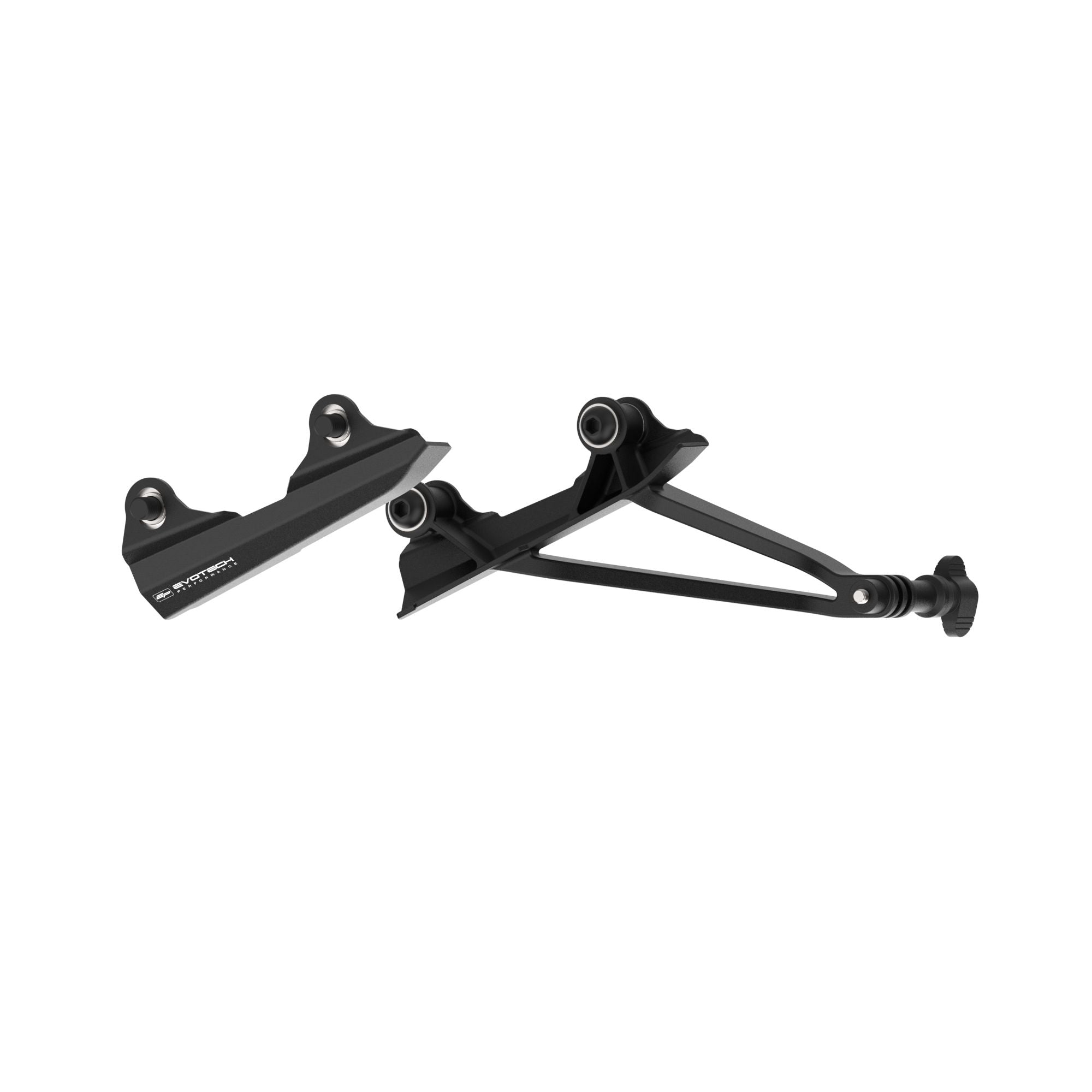 Evotech Footpeg Rear Facing Action Camera / Pillion Peg Cover Mount (Right-hand Side) - Triumph Street Triple 765 RS (2023+)