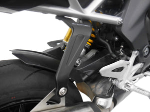 Evotech Exhaust Hanger (Black) - Triumph Speed Triple 1200 RX (2025+)