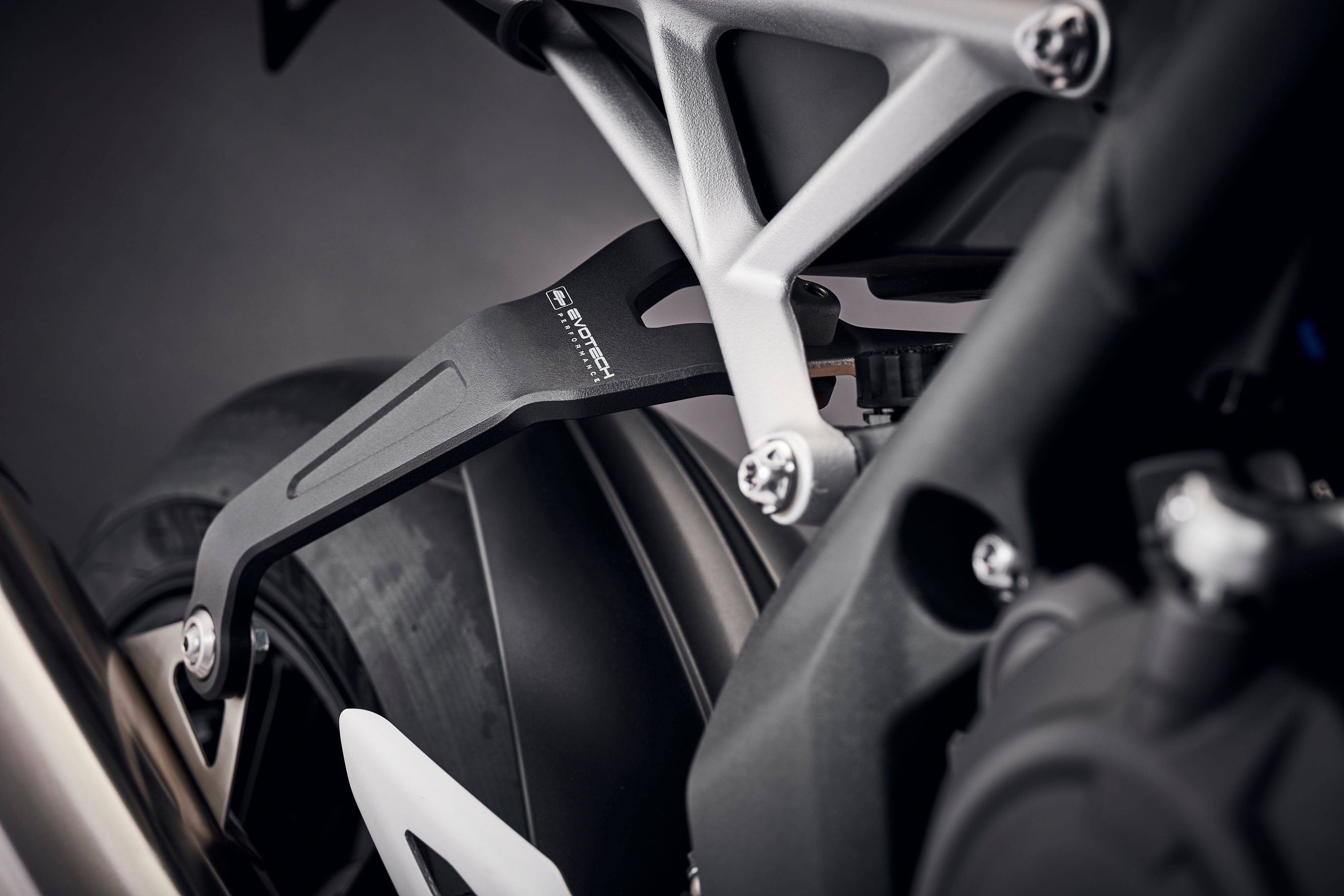 EP Triumph Speed Triple 1200 RS Black Exhaust Hanger (2021+)