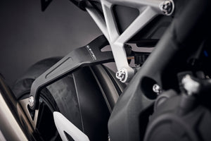 Evotech Exhaust Hanger (Black) - Triumph Speed Triple 1200 RS (2025+)