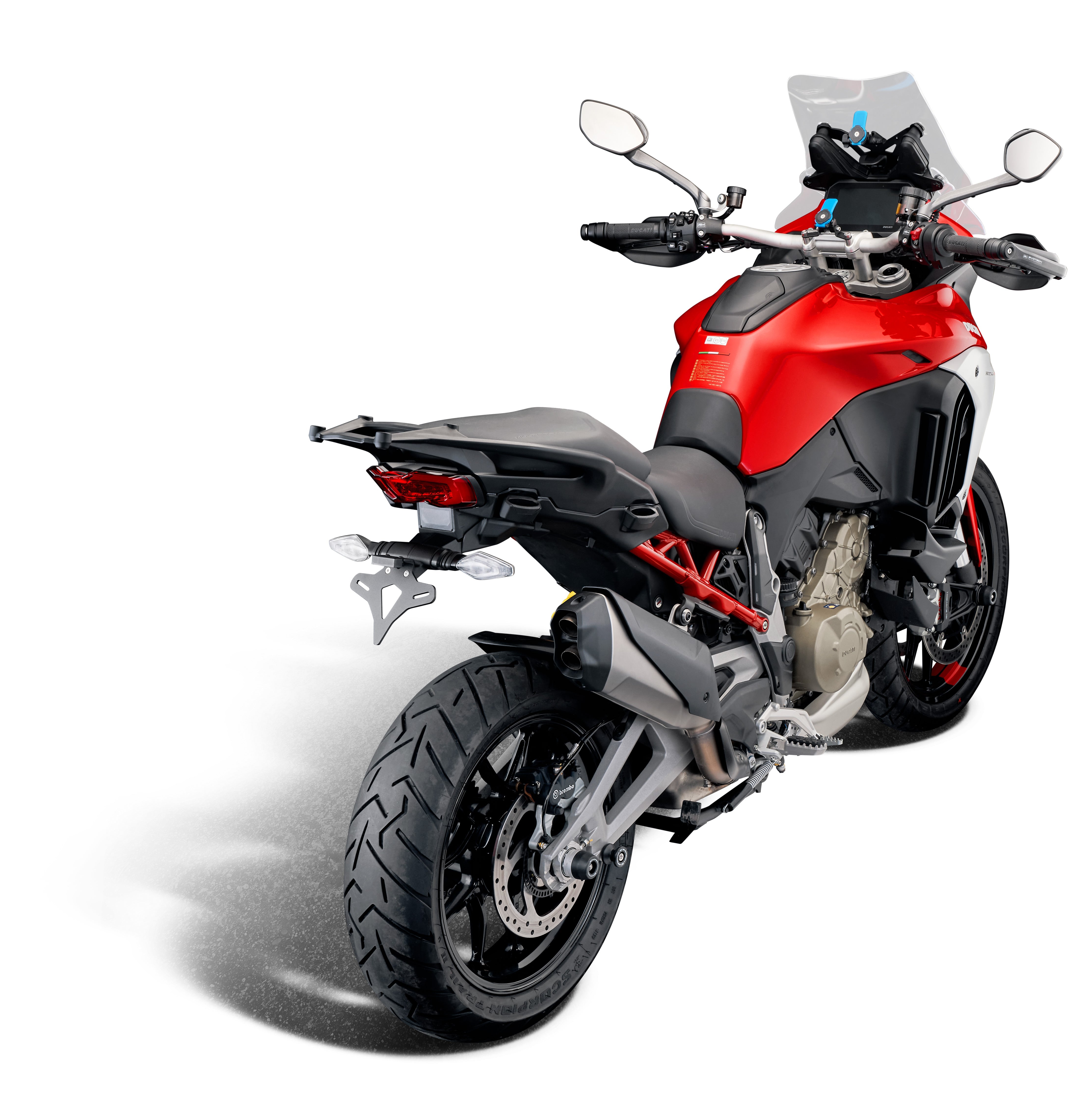 Evotech Quad Lock Compatible Handlebar Clamp Mount - Ducati Multistrada V4 (2021 - 2024)