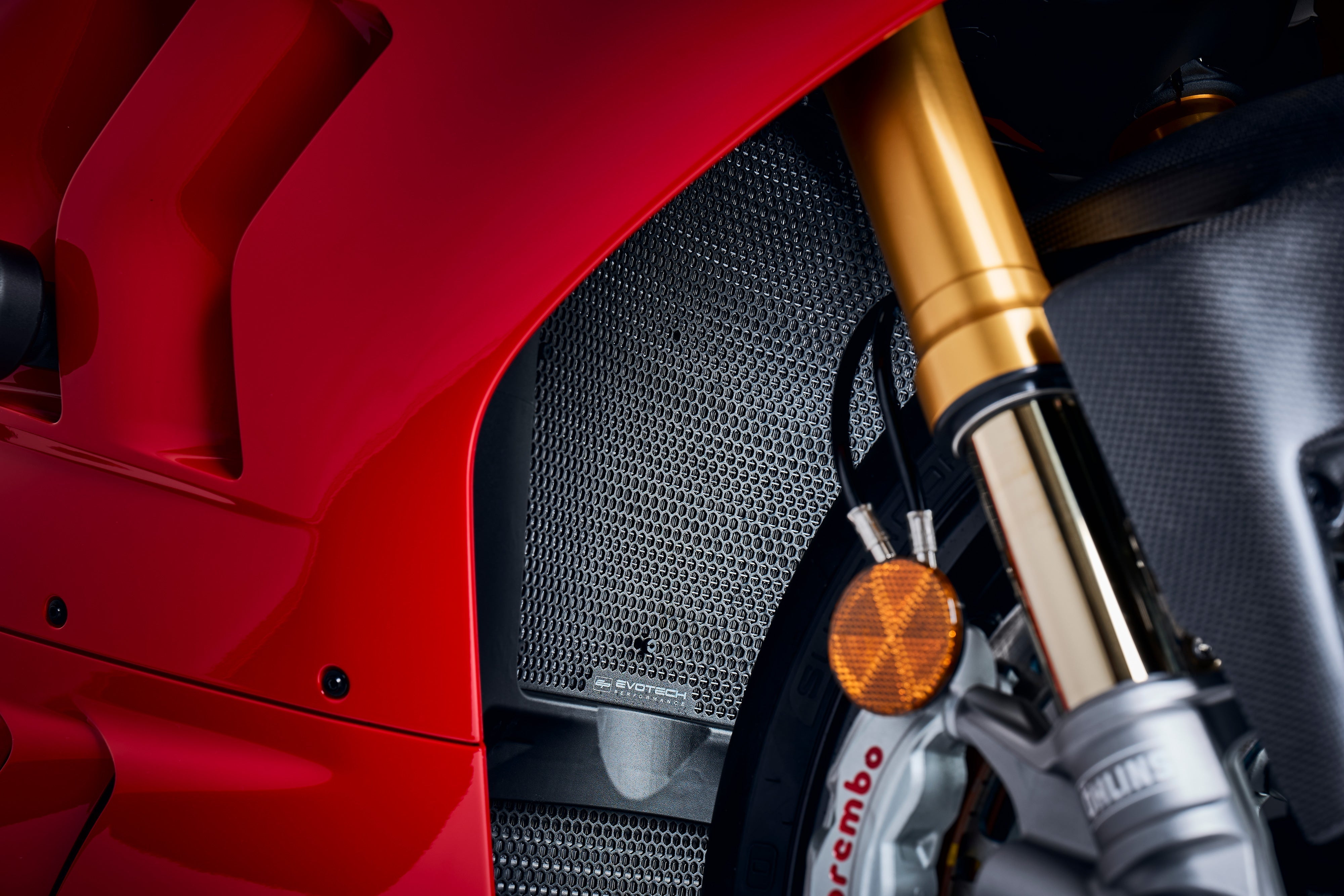 Evotech Ducati Panigale V4 S Radiator Guard Set (2021 - 2024)