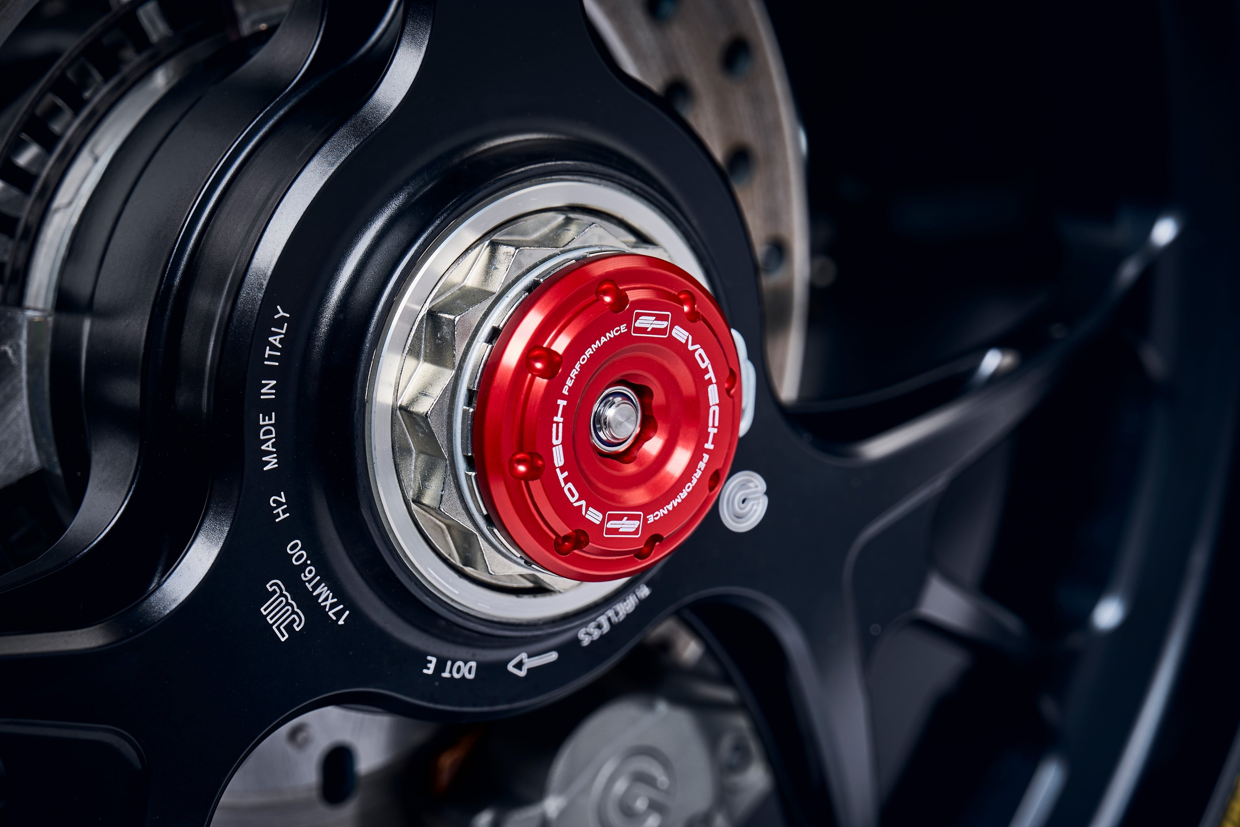 Evotech Rear Spindle Bobbins - Ducati Panigale V4 (2021 - 2024)
