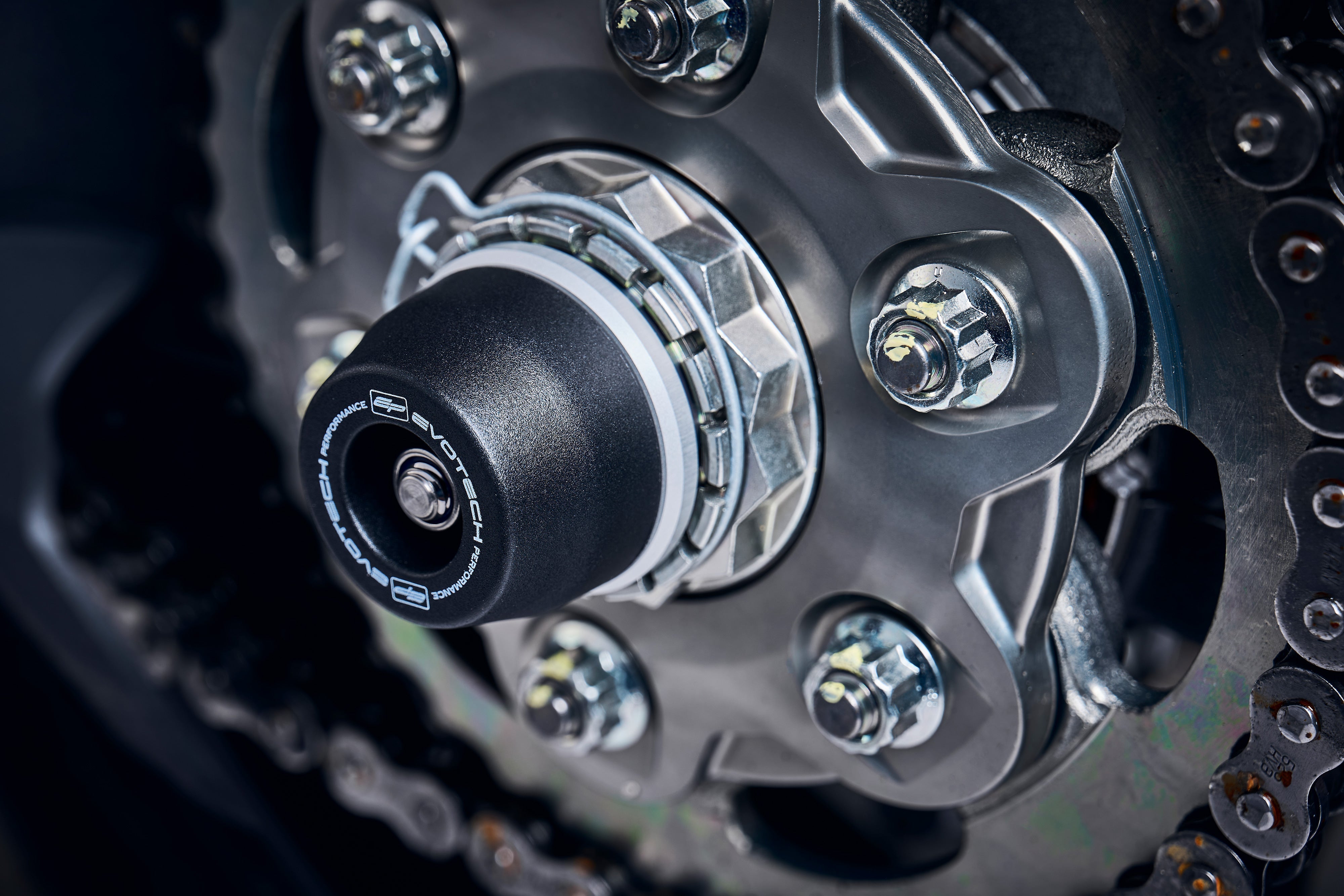 Evotech Spindle Bobbins Kit - Ducati Panigale V4 (2021 - 2024)