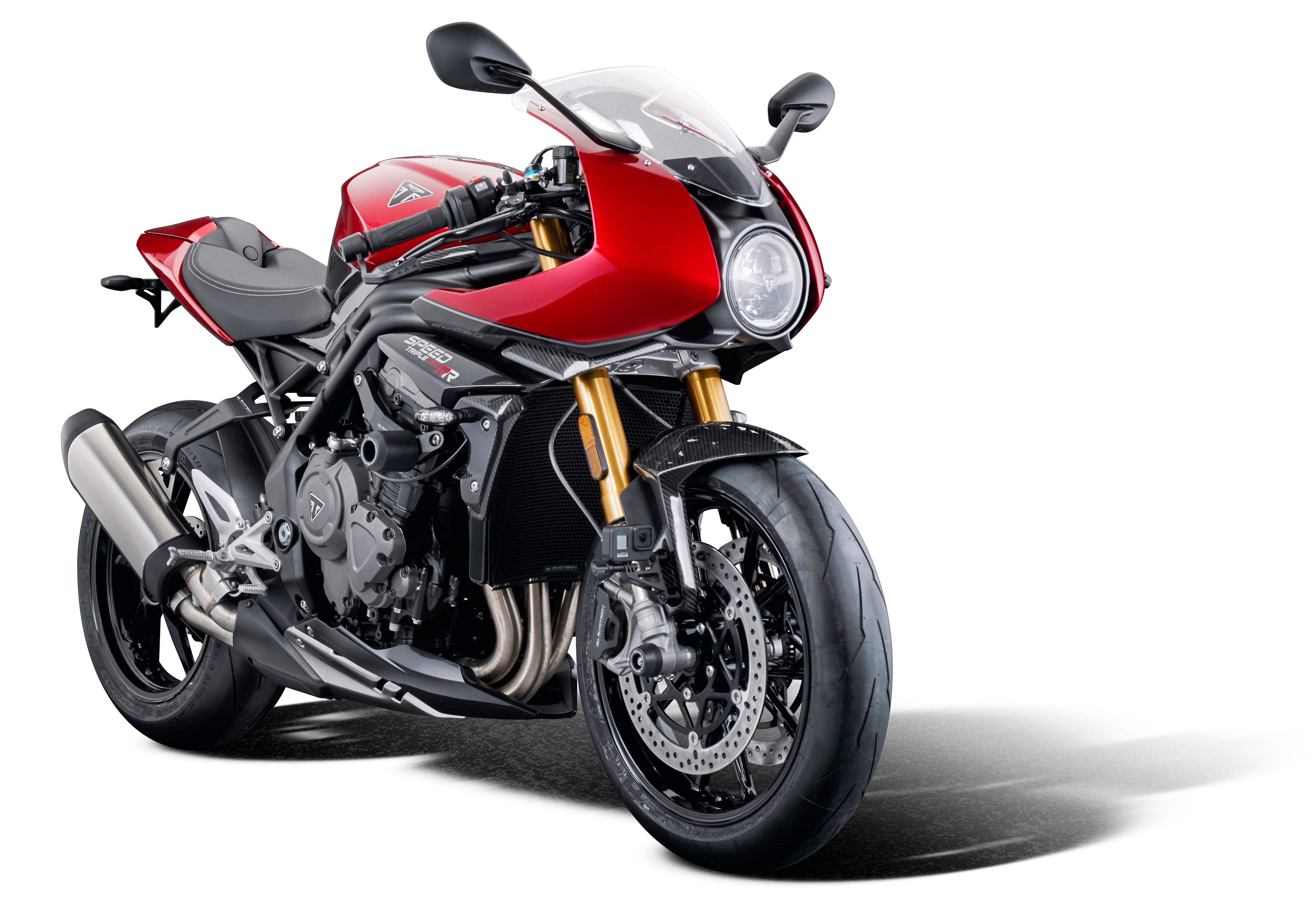 Evotech Radiator Guard (Black) - Triumph Speed Triple 1200 RR (2022+)