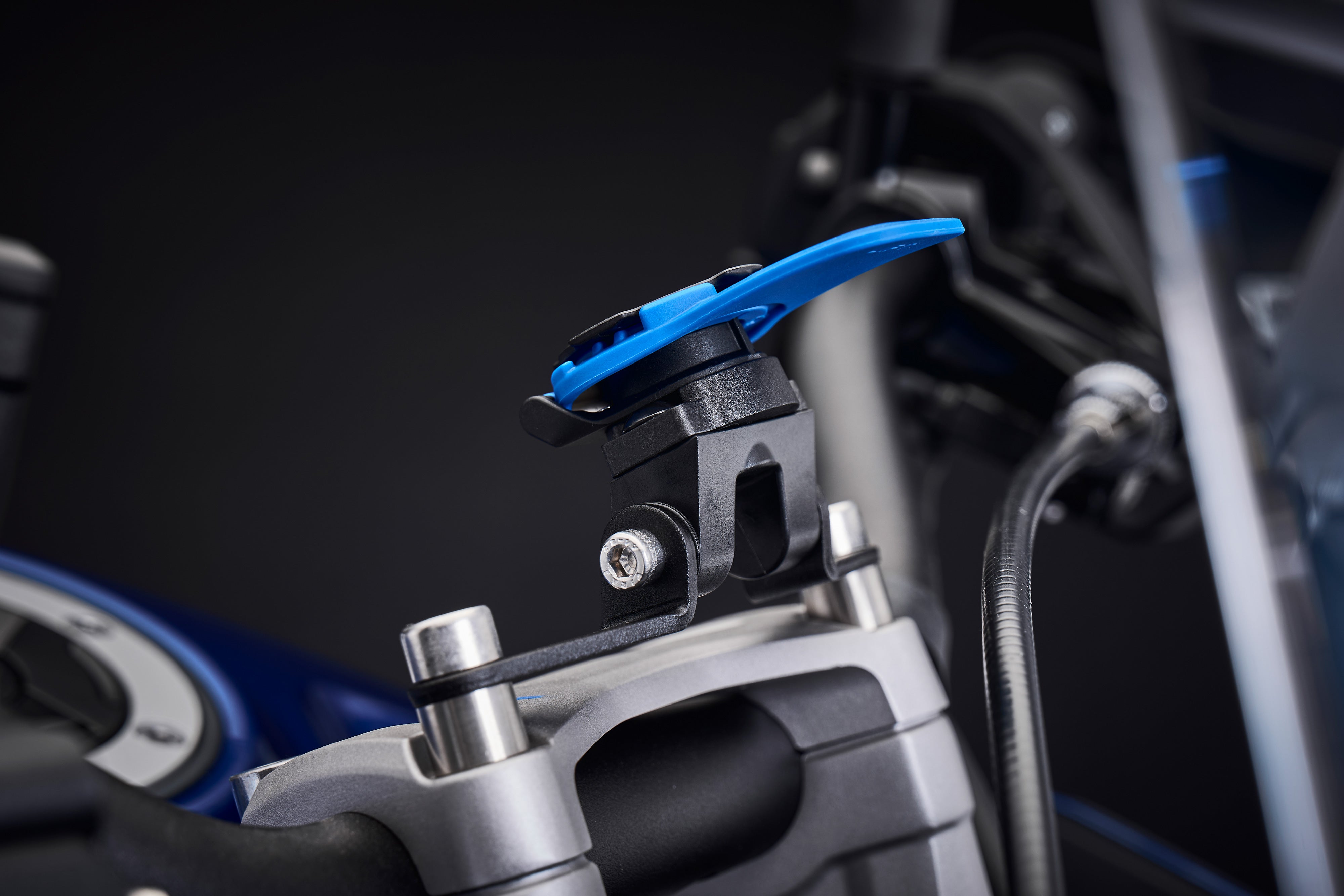 Evotech Quad Lock Compatible Handlebar Clamp Mount - Triumph Tiger Sport 660 (2022-2025)