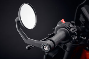 Evotech Bar End Mirrors / Brake Protector (Retro) - KTM 125 Duke (2024+)