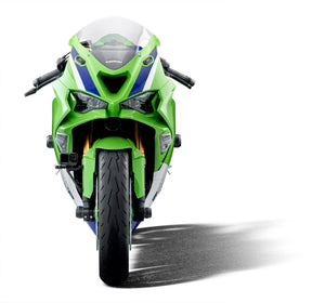 Evotech Brake Lever Protector Kit (Road) - Kawasaki Ninja ZX-6R 40th Anniversary Edition (2024+)
