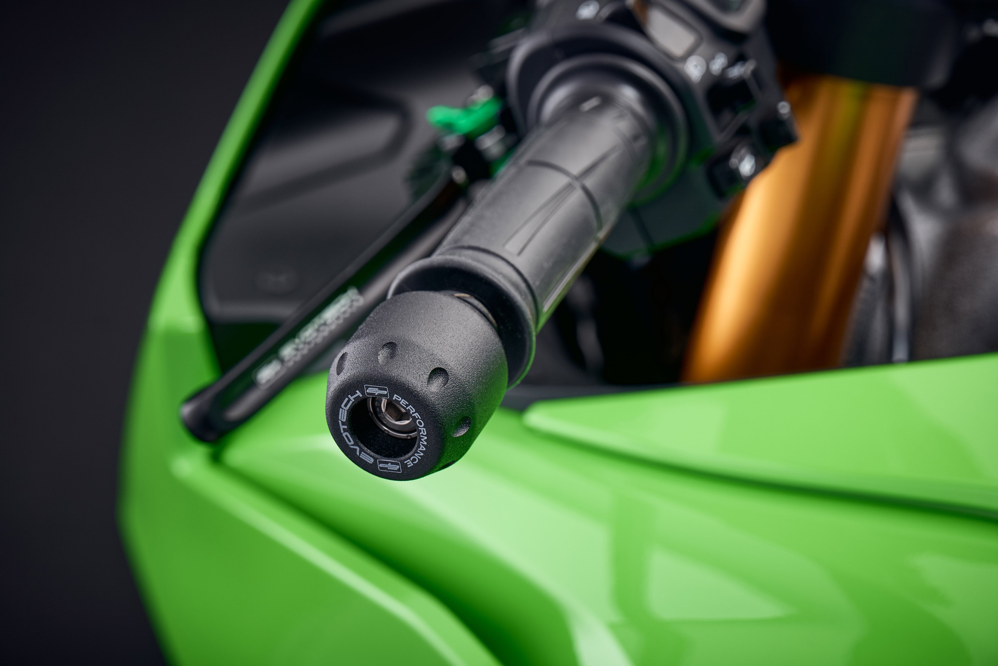 Evotech Bar End Weights (Touring) - Kawasaki Ninja 400 (2018+)