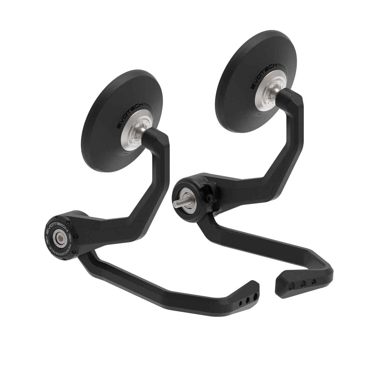 Evotech Bar End Mirrors / Brake and Clutch Protector Kit (Retro) - QJ Motor LTS 50 S (2025+)