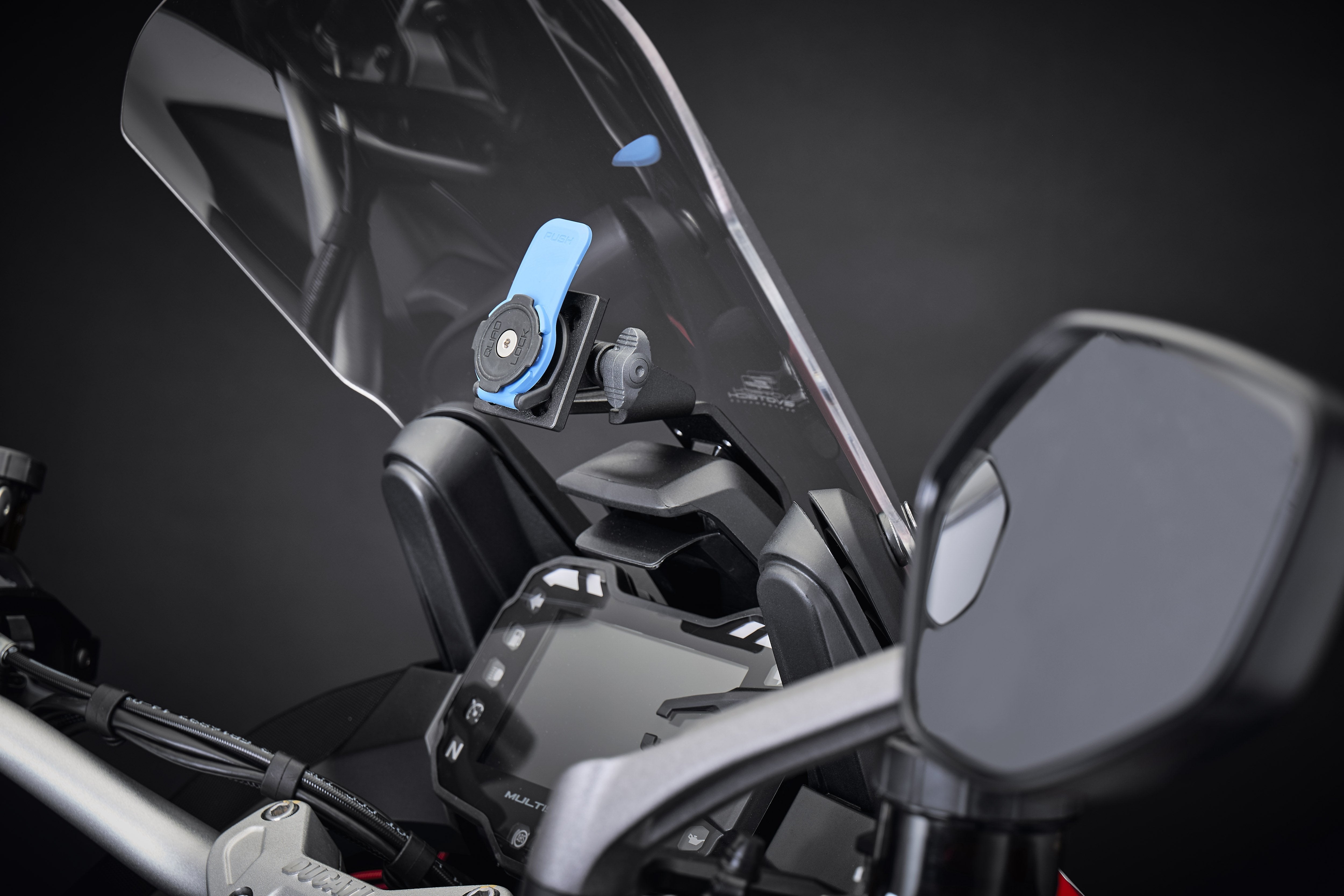 Evotech Quad Lock Compatible Mount - Ducati Multistrada V2 (2022 - 2024)