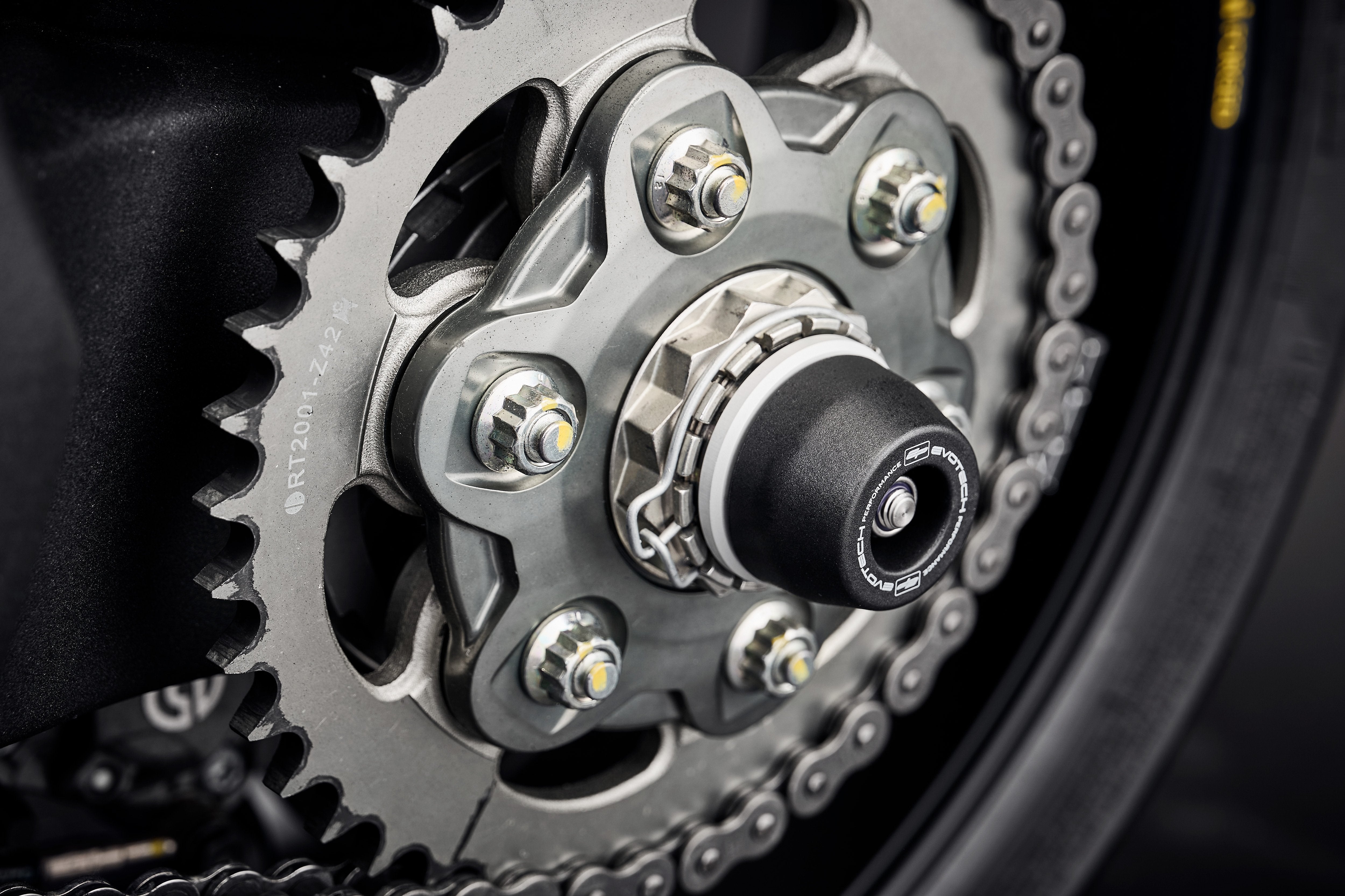 Evotech Rear Spindle Bobbins - Ducati Streetfighter V4 SP2 (2023 - 2024)