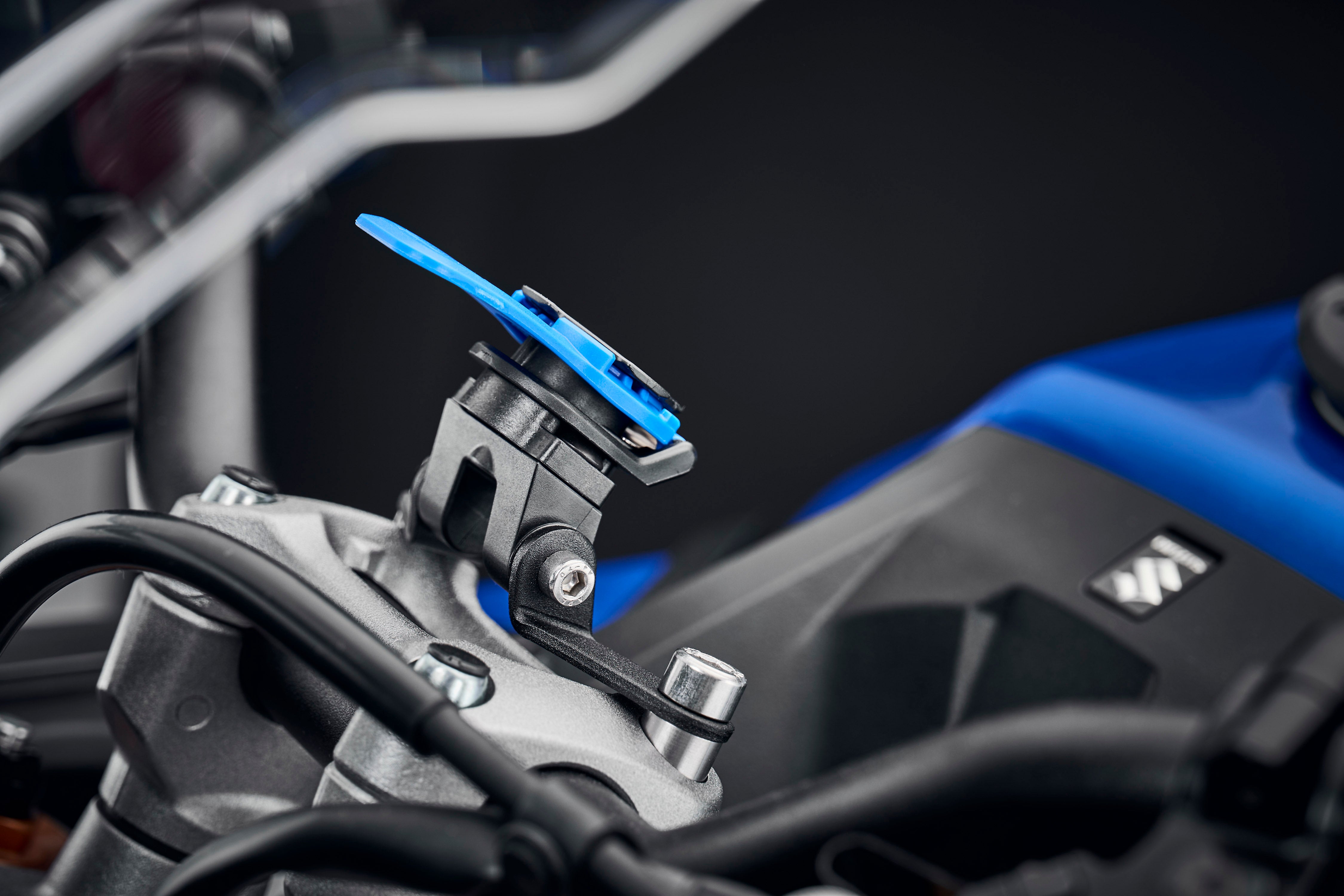 Evotech Quad Lock Compatible Handlebar Clamp Mount - Suzuki GSX-S1000GT (2022+)