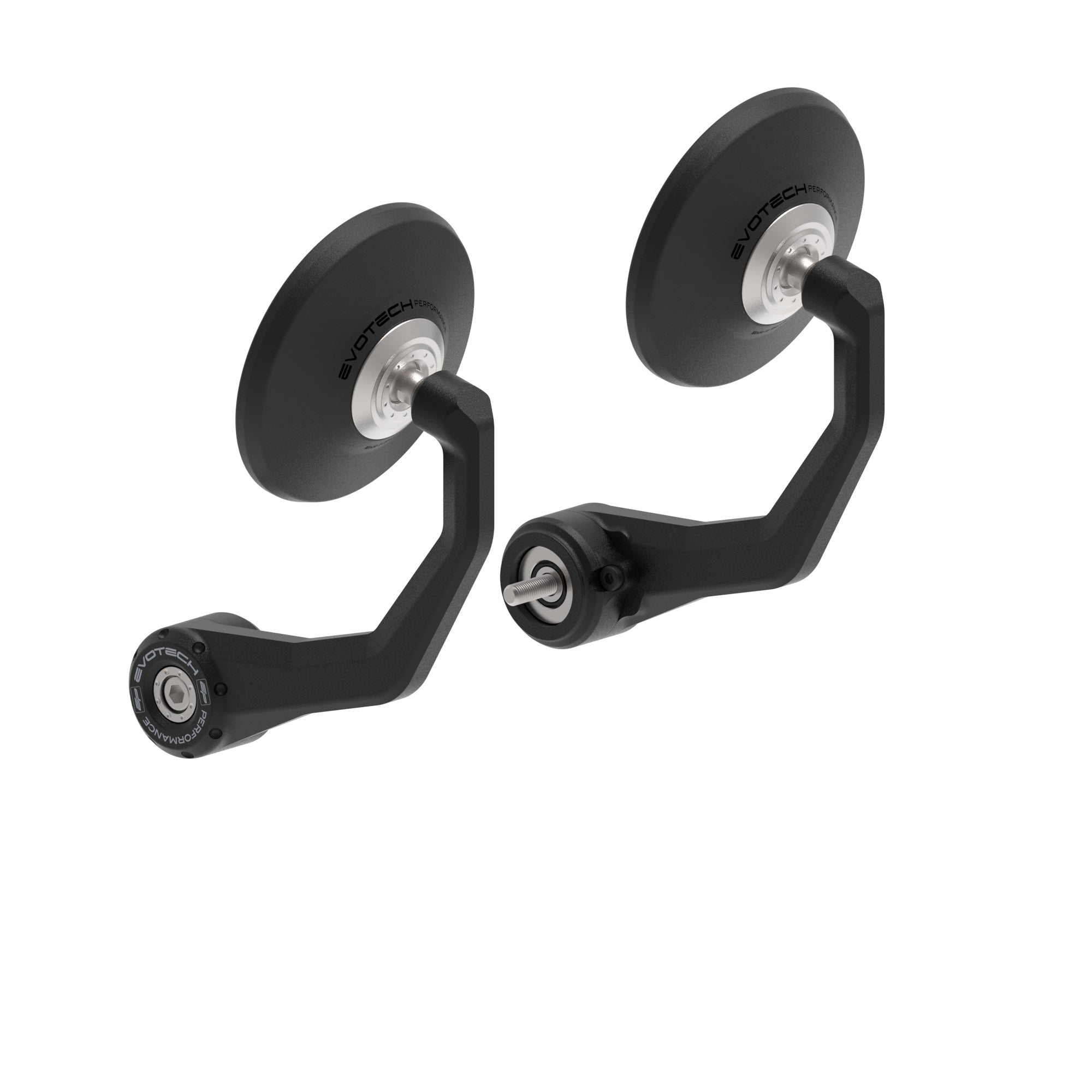 Evotech Bar End Mirrors (Retro) - QJ Motor LTS 50 S (2025+)