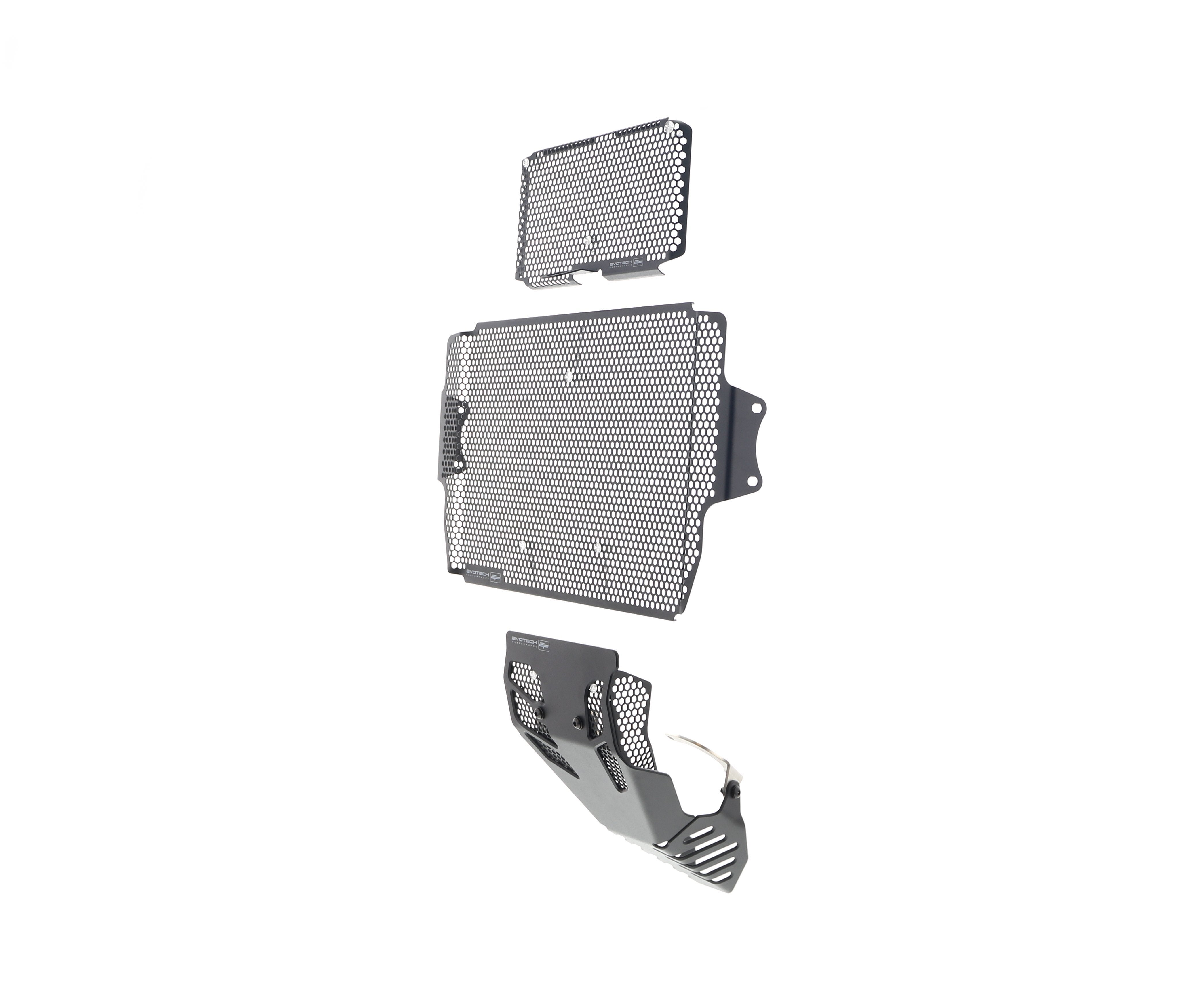 Evotech Ducati Multistrada 1200 Radiator + Oil Guard + Engine Guard Set 2015 - 2017