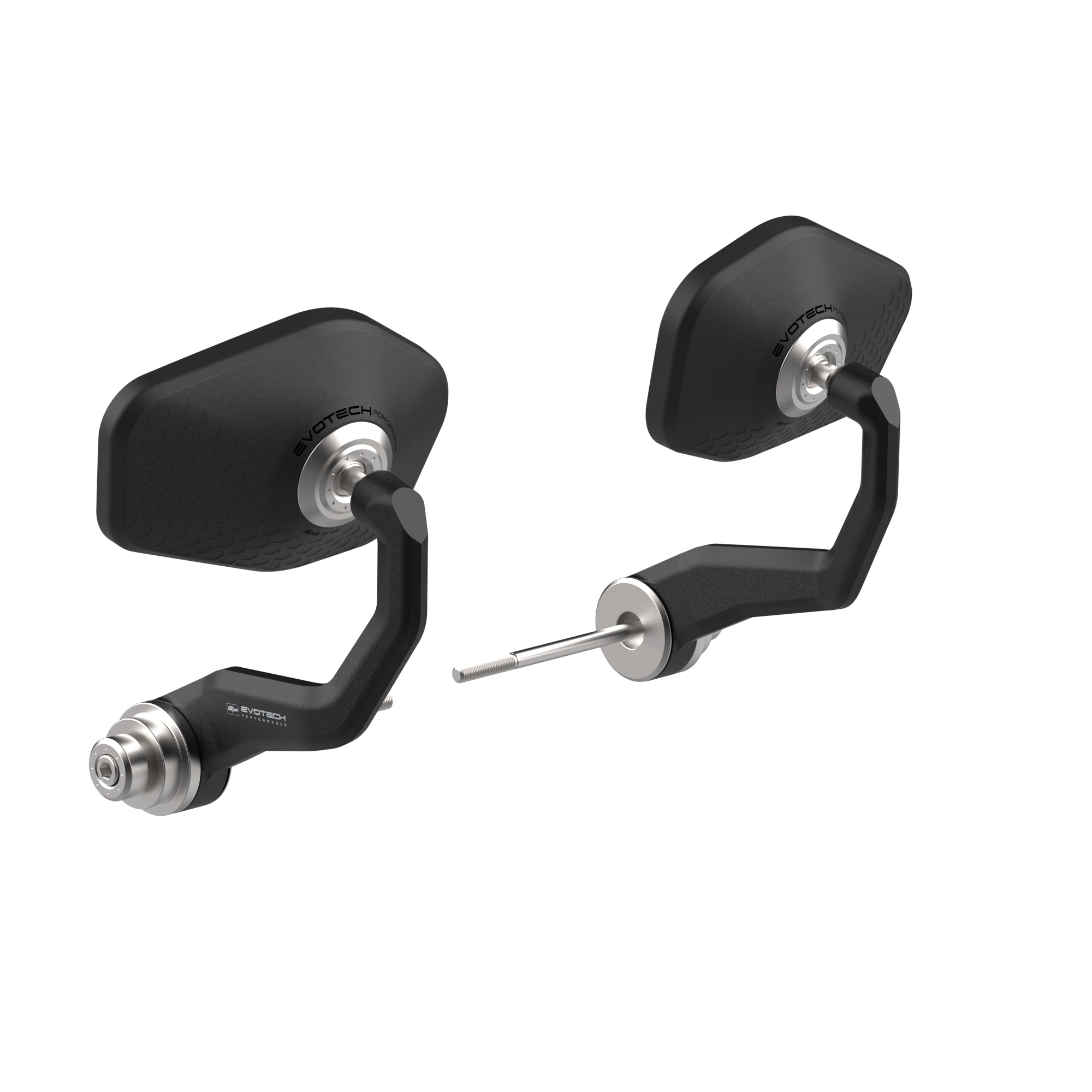 Evotech Handguard Bar End Mirrors (Sport) - Ducati DesertX V2 (2026+)