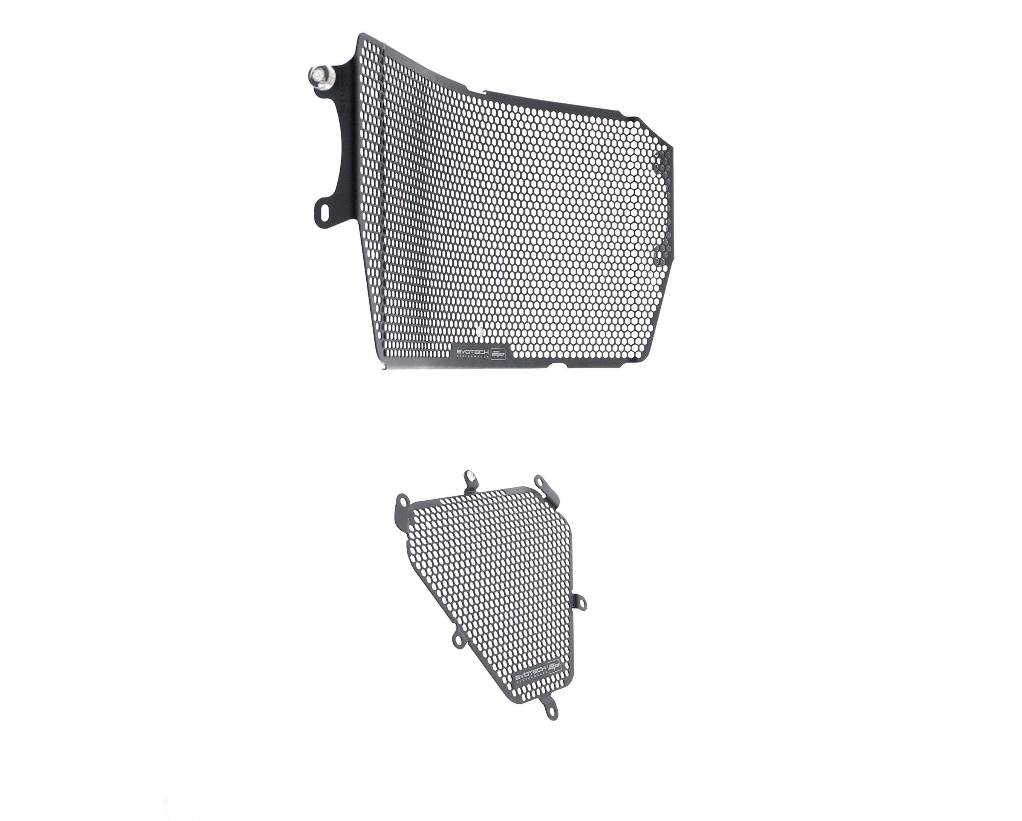 Evotech Ducati Diavel 1260 Lamborghini Radiator and Oil Cooler Guard Set (2021)
