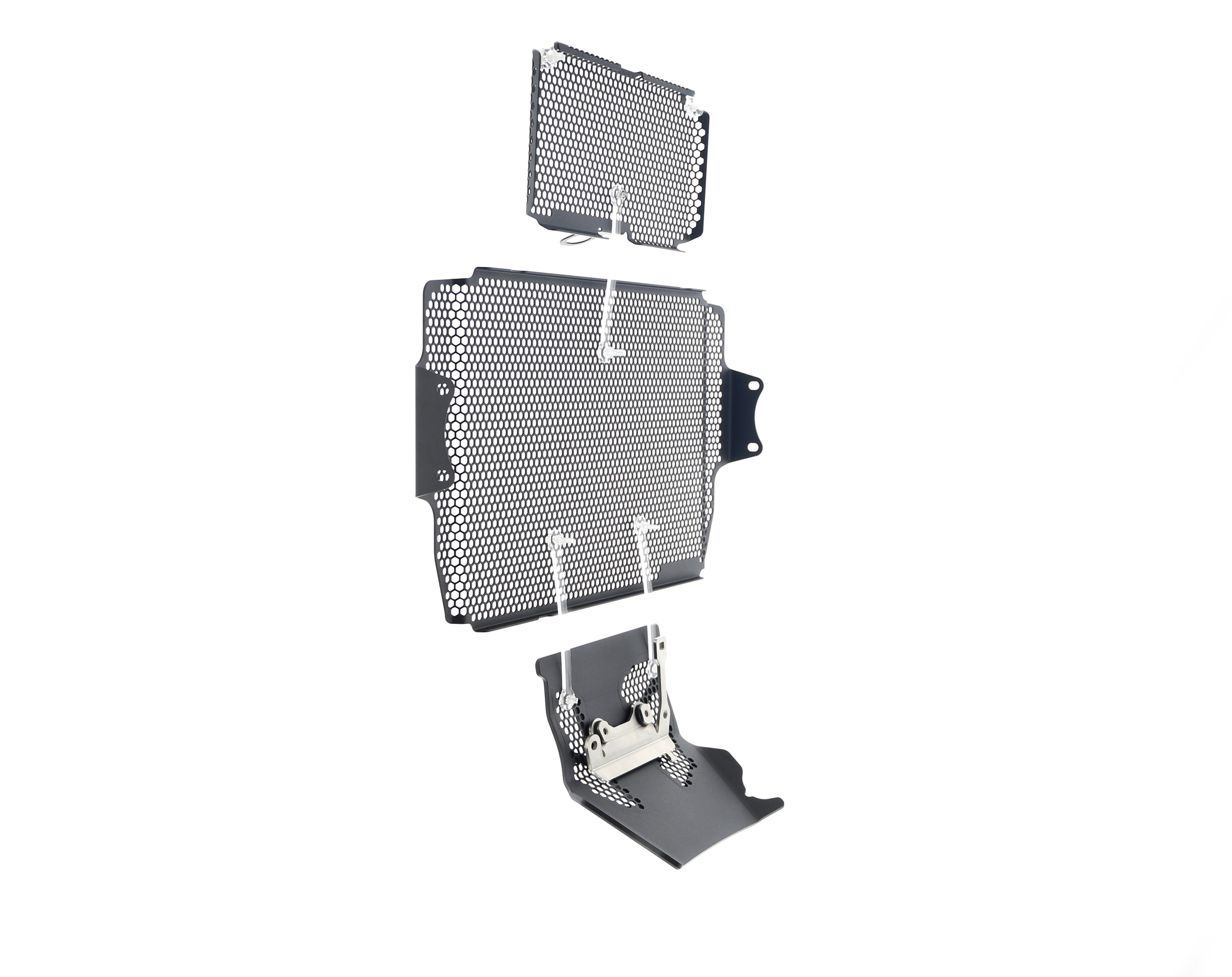 Evotech Ducati Multistrada 1260 Enduro Radiator + Oil Guard + Engine Guard Set (2019 - 2021)