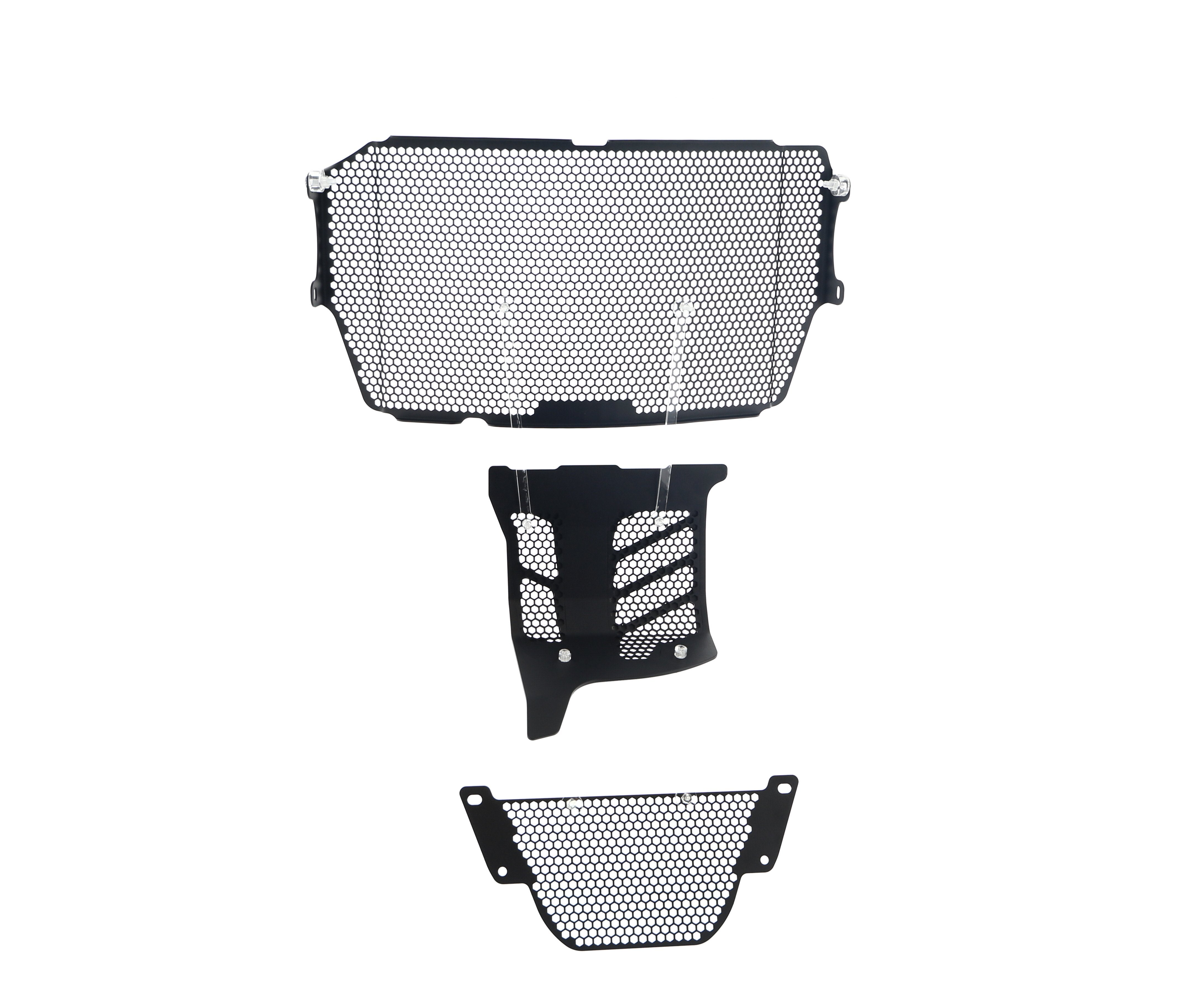 Evotech Ducati Monster 1200 Radiator Oil Cooler and Engine Guard set (2017 - 2021)