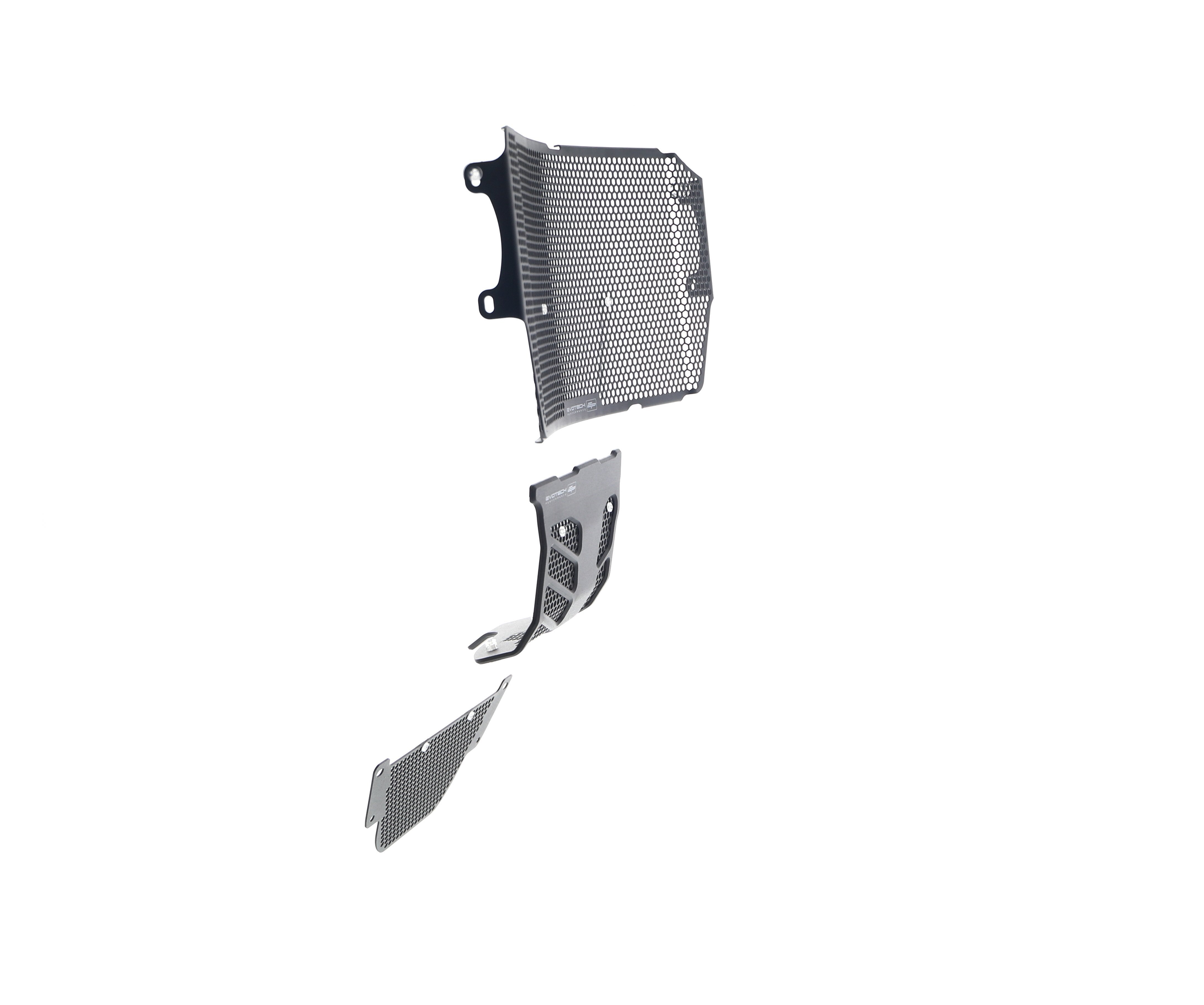 Evotech Ducati Monster 1200 S Radiator Oil Cooler and Engine Guard set (2017 - 2021)