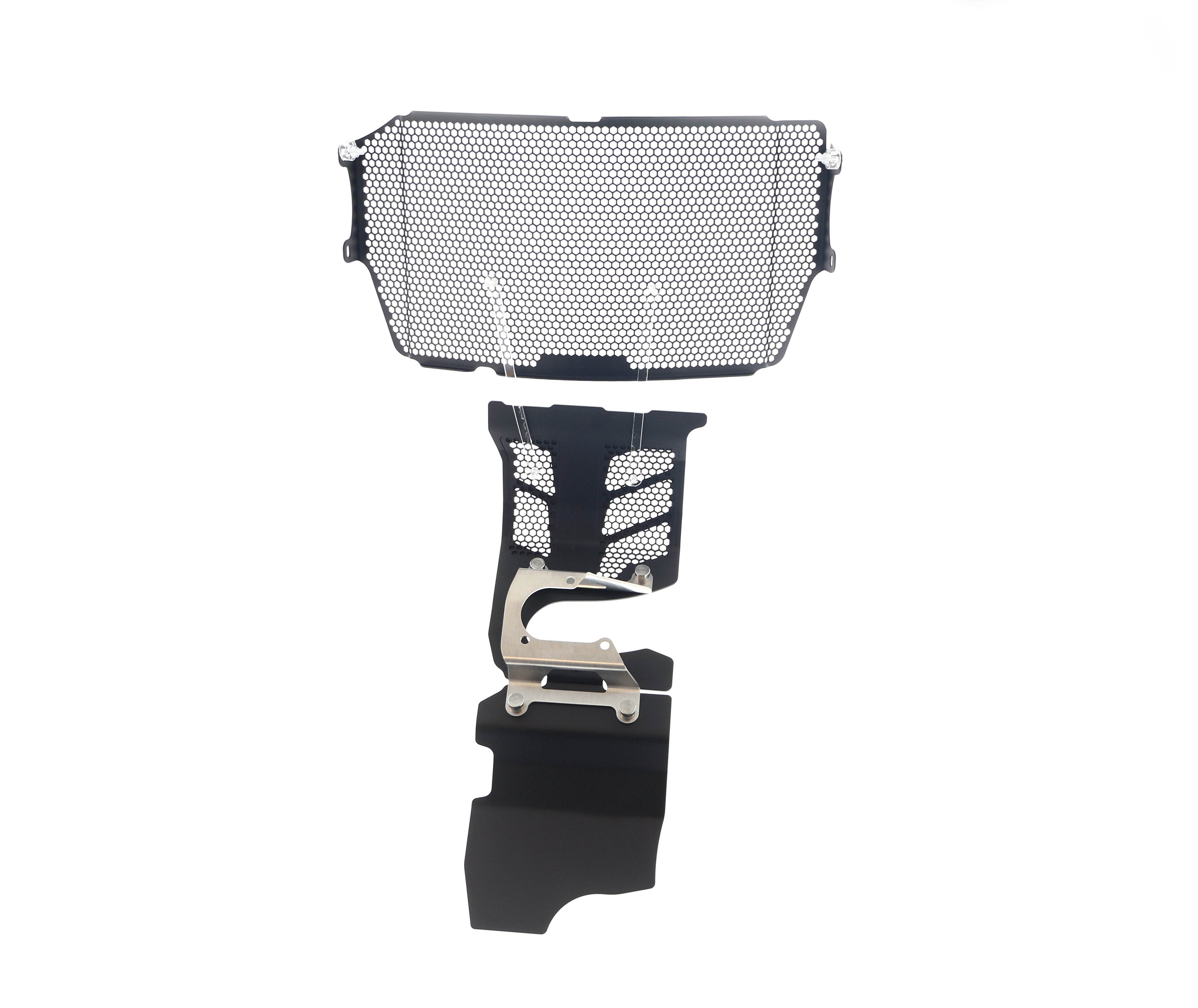 Evotech Ducati Monster 821 Dark Radiator and Engine Guard set 2016