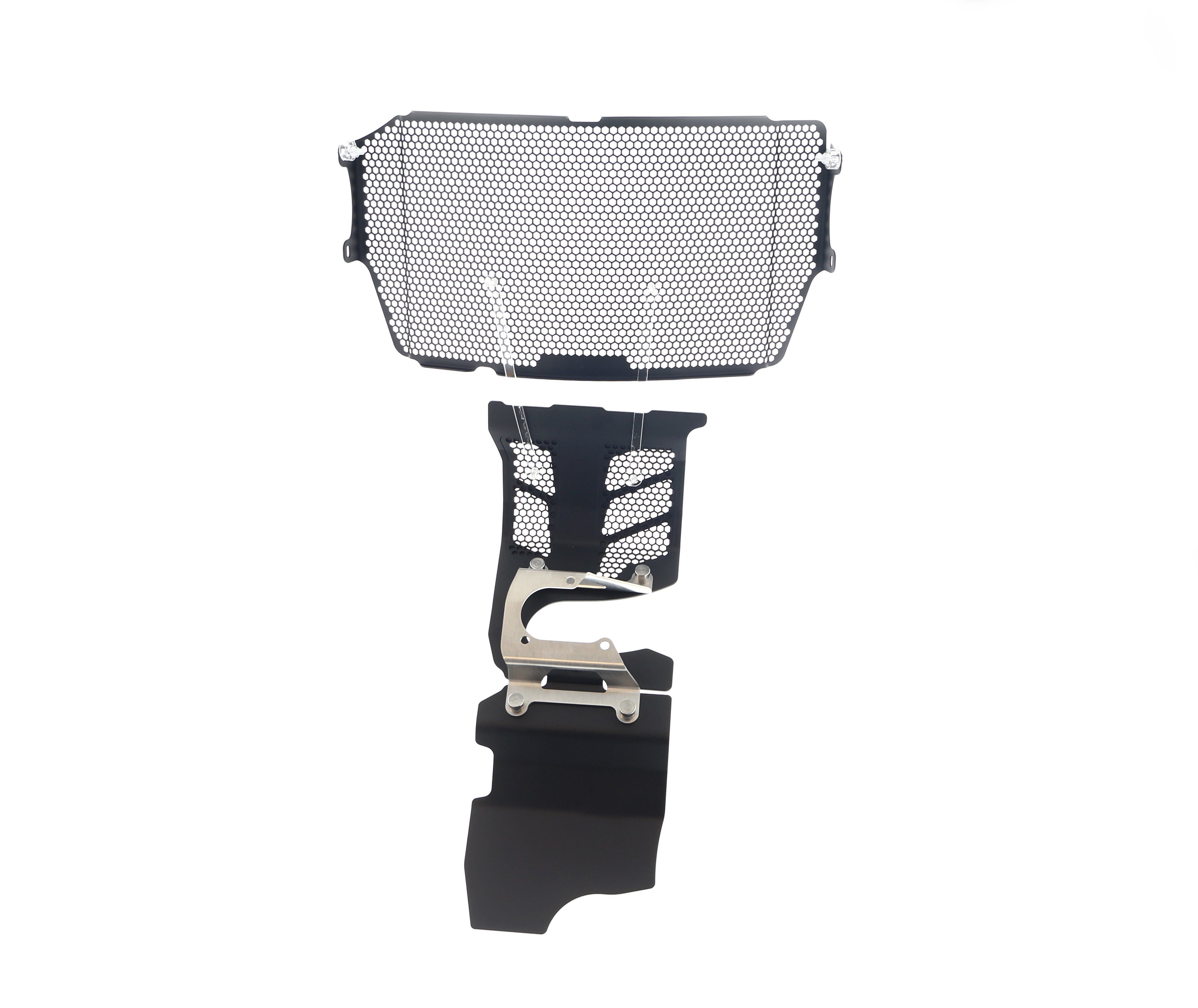 Evotech Ducati Monster 821 Stripe Radiator and Engine Guard set 2016 - 2017