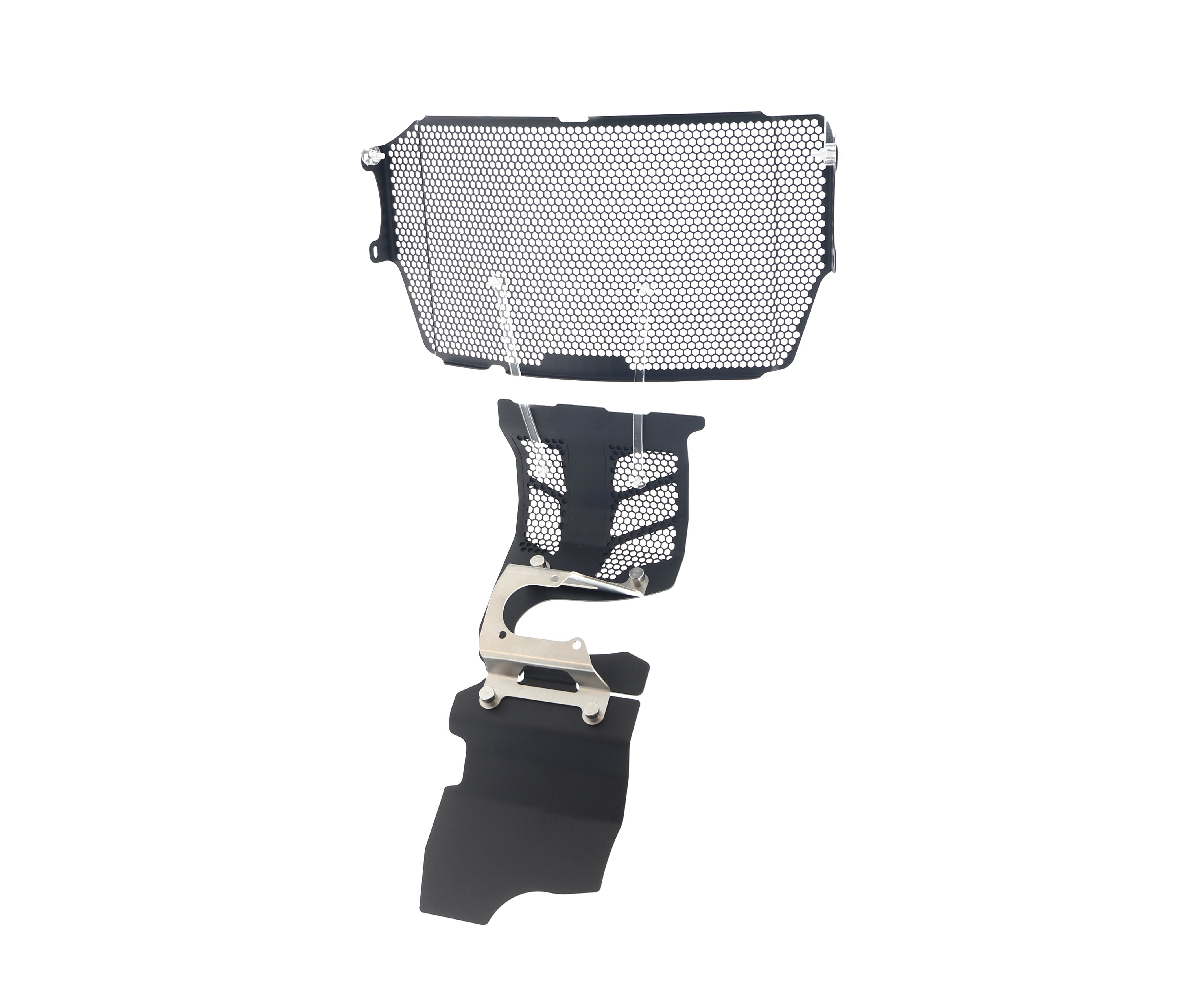 Evotech Ducati Monster 821 Dark Radiator and Engine Guard set 2016