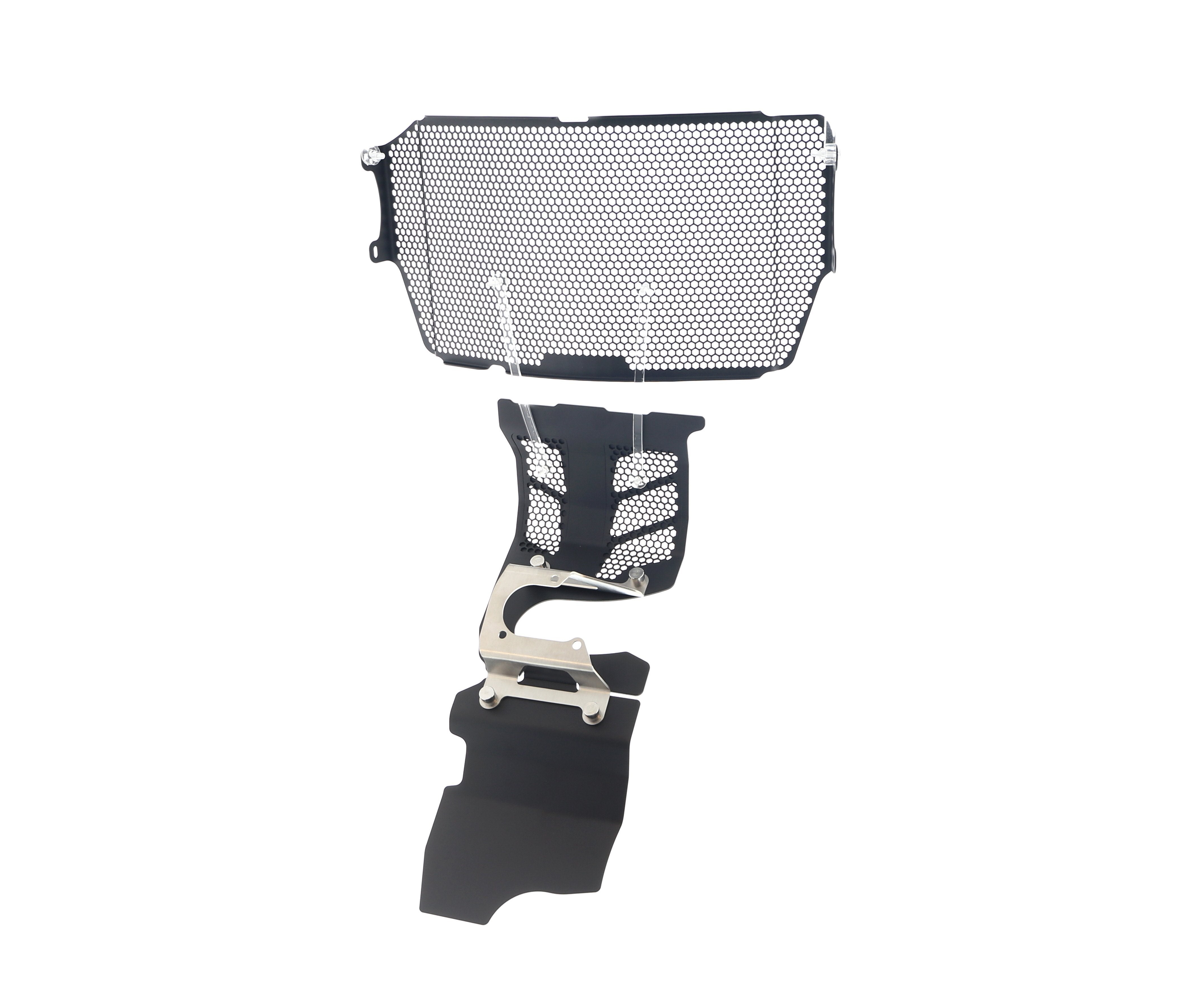 Evotech Ducati Monster 821 Stripe Radiator and Engine Guard set 2016 - 2017