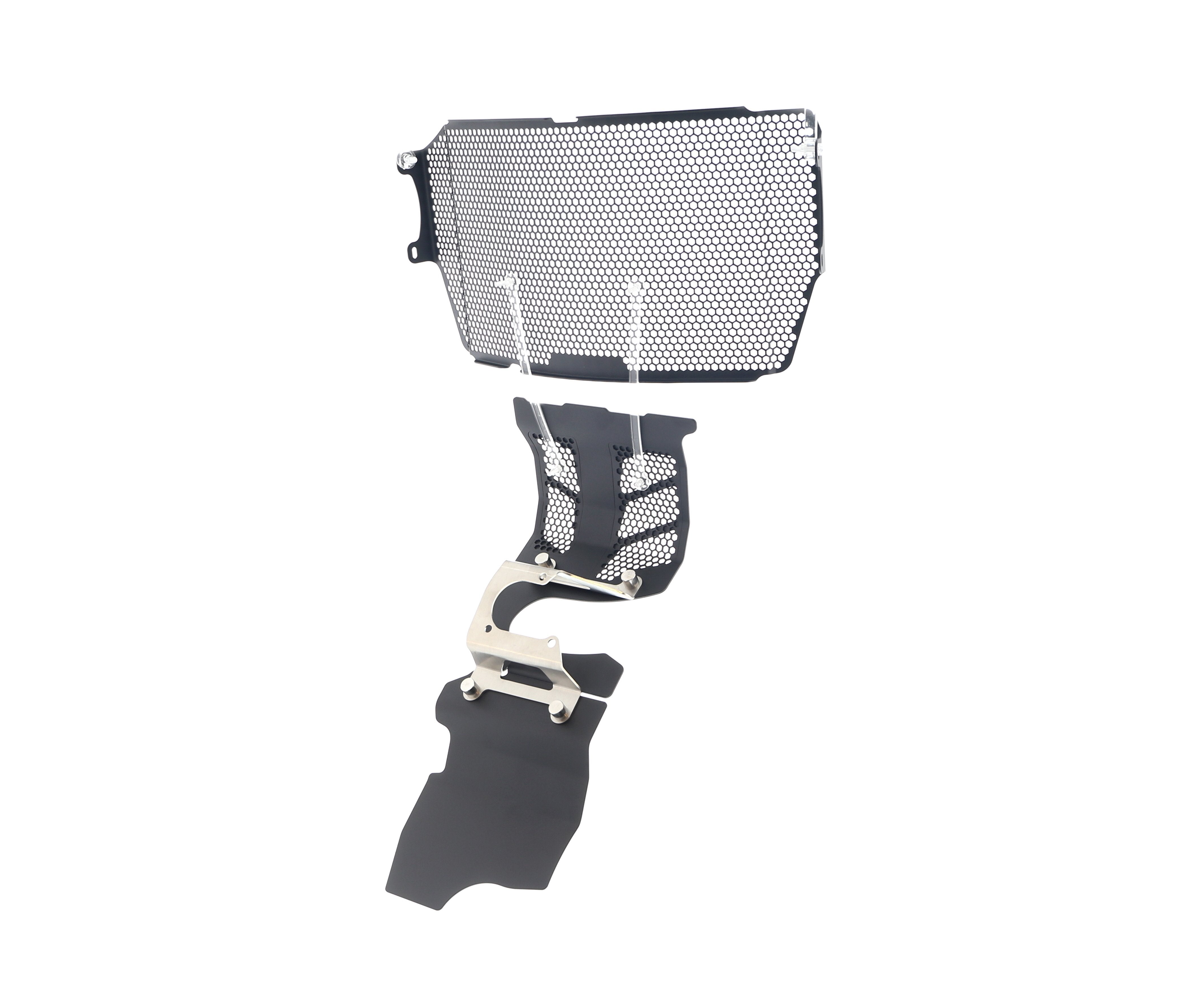 Evotech Ducati Monster 821 Dark Radiator and Engine Guard set 2016