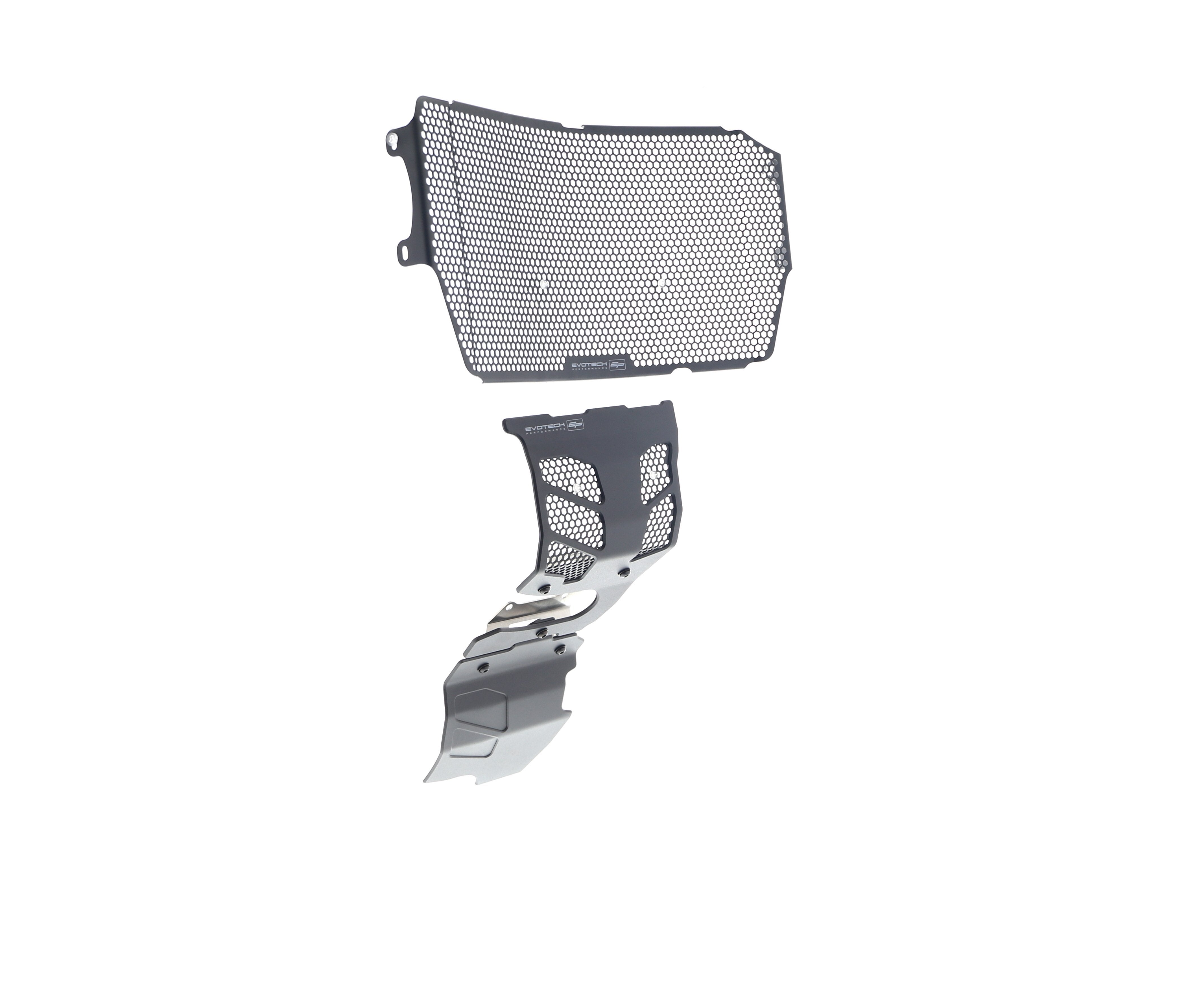 Evotech Ducati Monster 821 Dark Radiator and Engine Guard set 2016