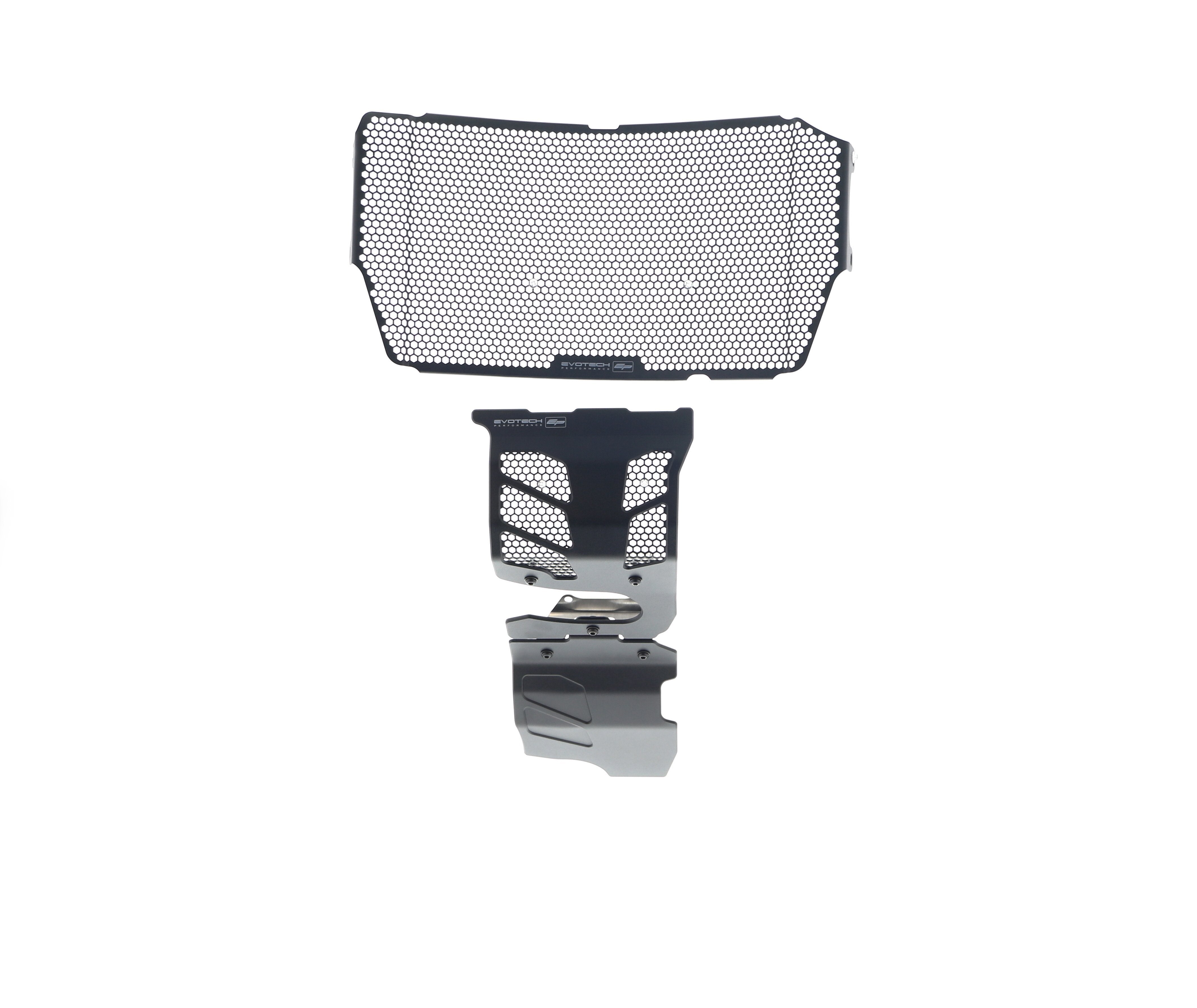 Evotech Ducati Monster 821 Stripe Radiator and Engine Guard set 2016 - 2017
