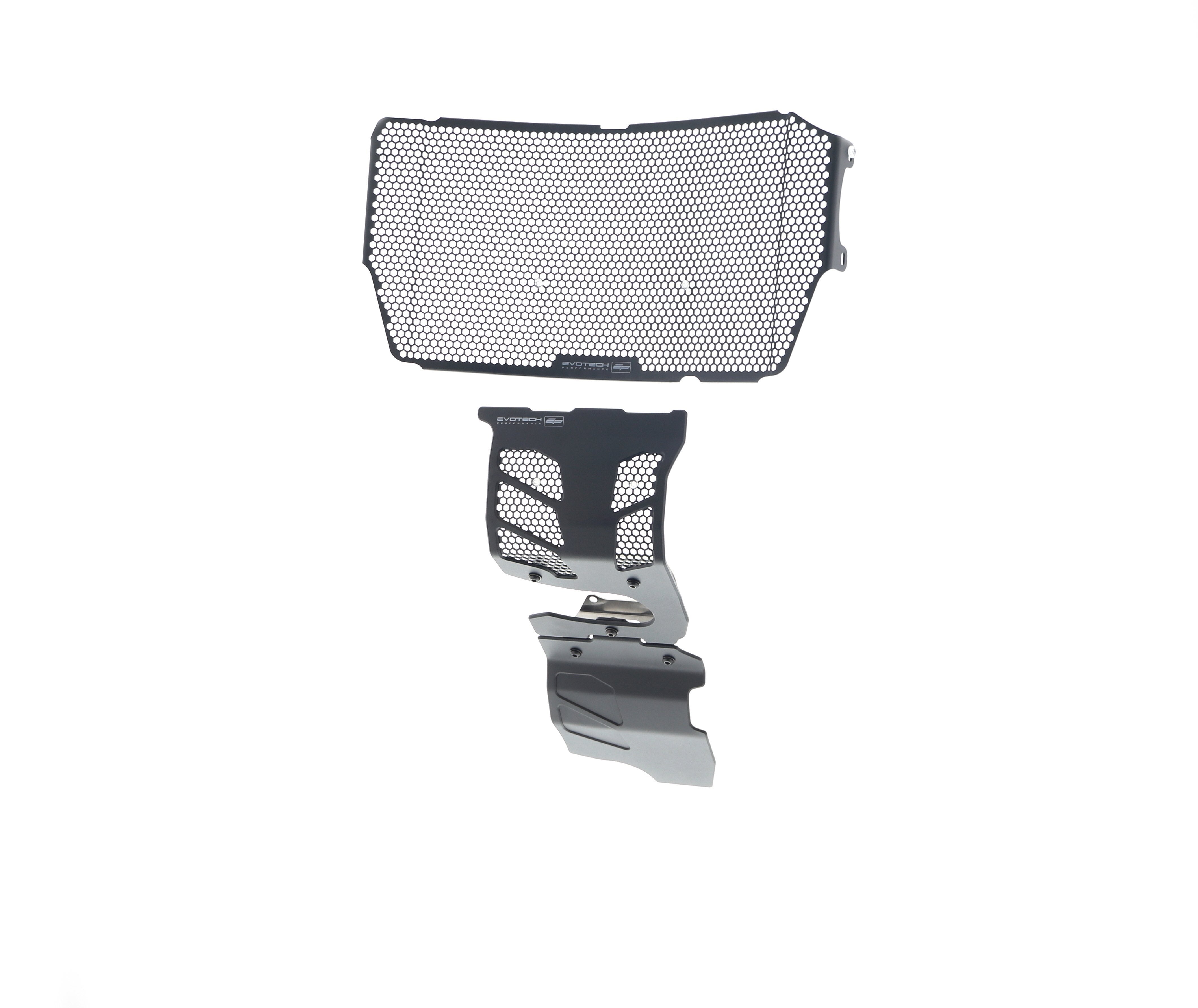 Evotech Ducati Monster 821 Stripe Radiator and Engine Guard set 2016 - 2017