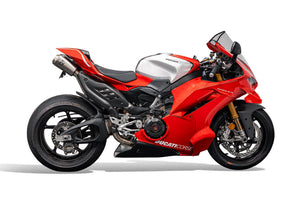 Ducati Streetfighter V4 Dynamic Tail Tidy (2025+) with V1 Indicators For Akrapovic Titanium Full Race Exhaust System