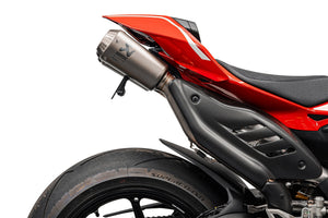 Ducati Streetfighter V4 S Dynamic Tail Tidy (2025+) with V1 Indicators For Akrapovic Titanium Full Race Exhaust System