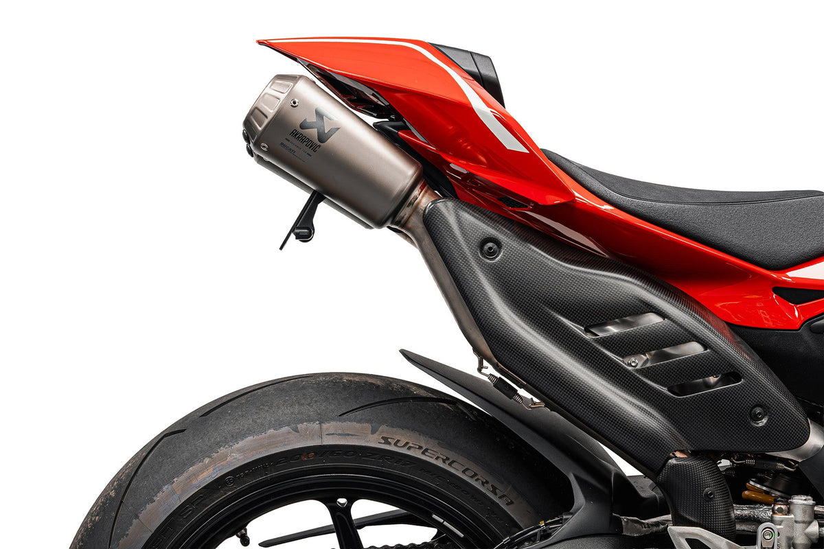 Ducati Streetfighter V4 S Dynamic Tail Tidy (2025+) For Akrapovic Titanium Full Race Exhaust System